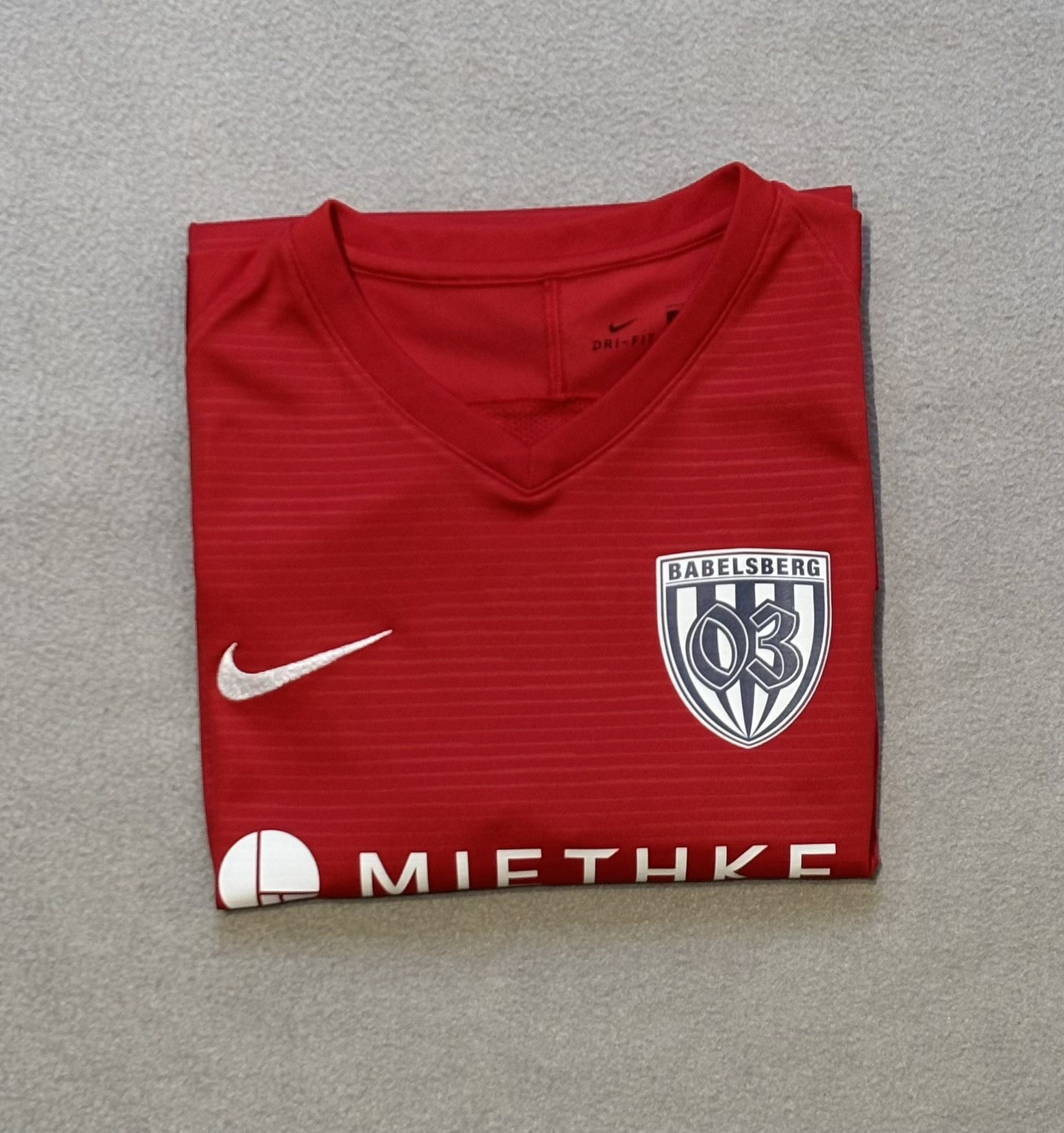 Nike SV Babelsberg 03 2021/2022 Berk #26 Nike Football Jersey Size US L / EU 52-54 / 3 - 16 Thumbnail
