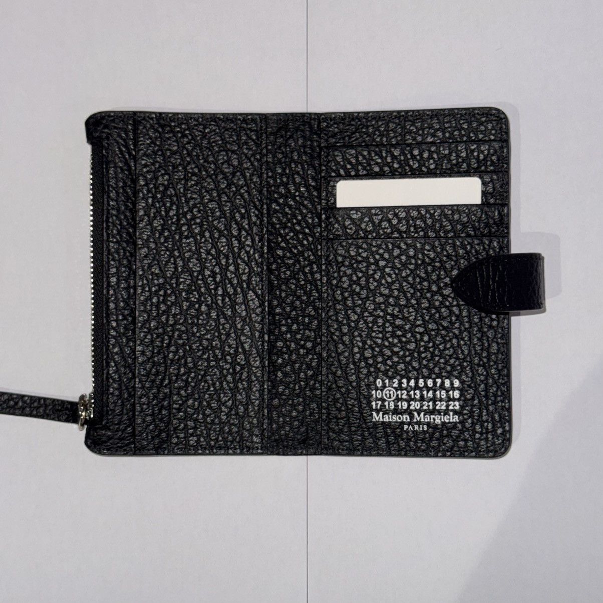 Maison Margiela Maison Margiela bi-fold leather wallet Size ONE SIZE - 5 Thumbnail