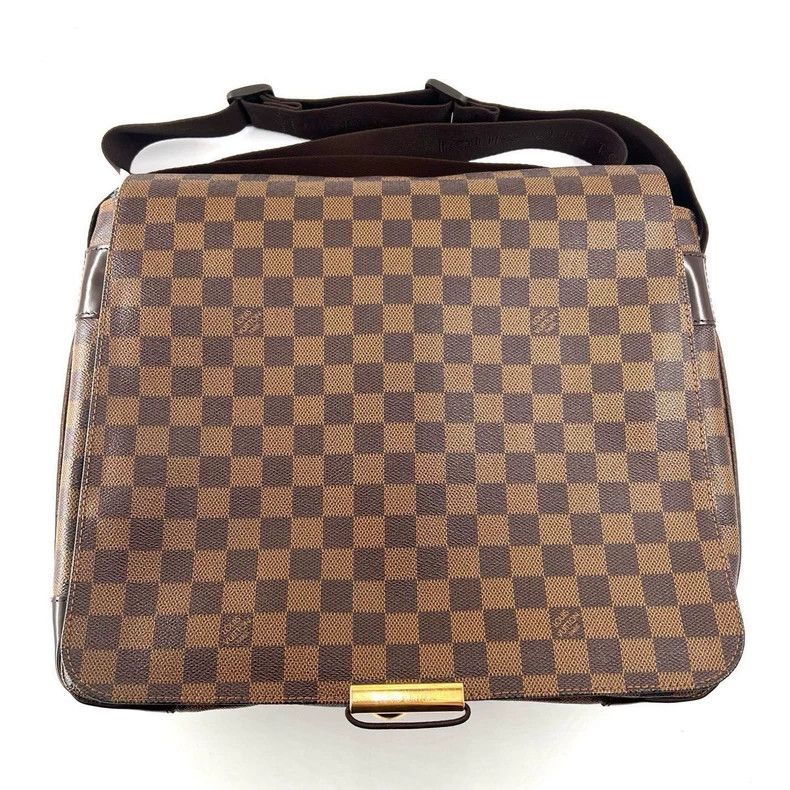 Louis Vuitton Louis Vuitton Brown Checkerboard Flip Cross Body Briefcase Size ONE SIZE - 1 Thumbnail
