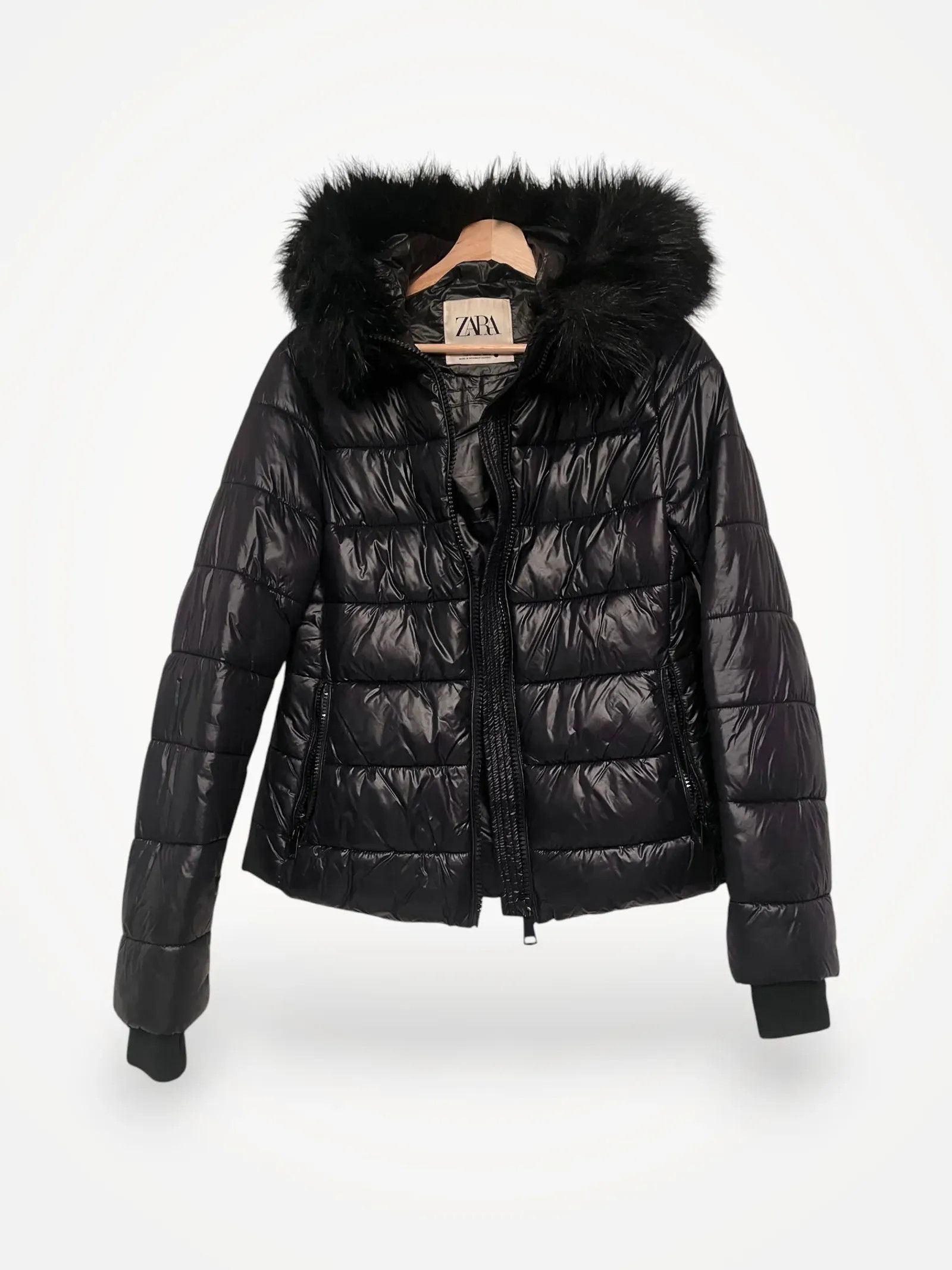 Zara Zara Zara Down Jacket Size S / US 4 / IT 40 - 1 Thumbnail