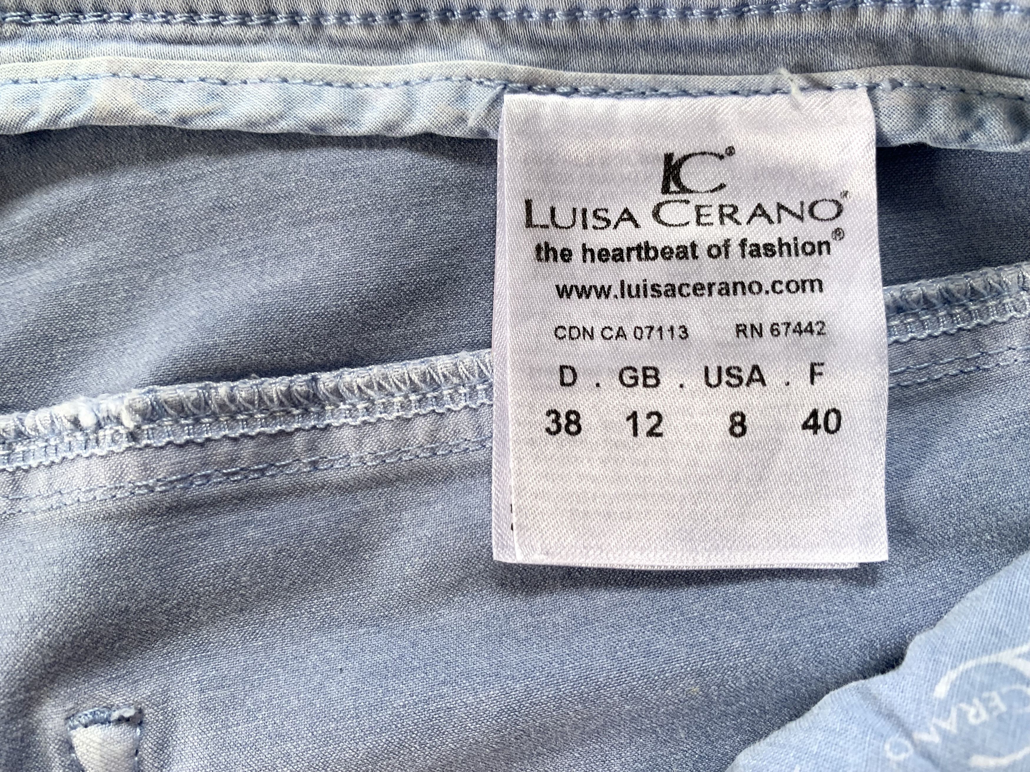 Luisa Cerano Luisa Cerano Loose-leg Trousers Pants Size 28" / US 6 / IT 42 - 10 Thumbnail