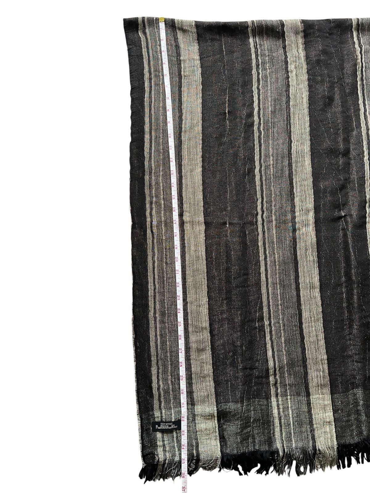 Issey Miyake 1980s Issey Miyake Permanente Big Scarf/ Muffler Size ONE SIZE - 15 Thumbnail