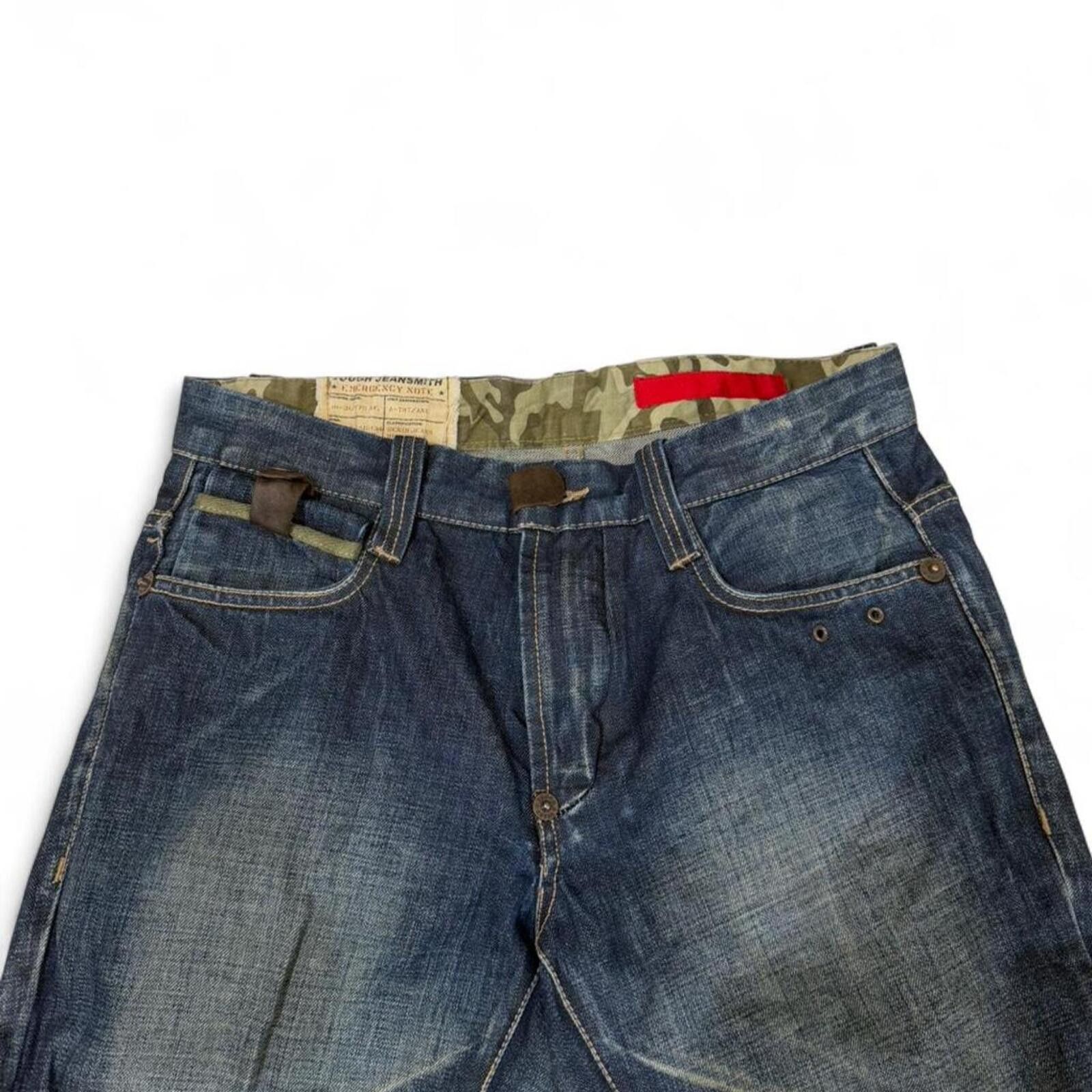 True Religion Y2K vintage TOUGH JEANSMITH➕ army grade unique article Size US 32 / EU 48 - 6 Thumbnail