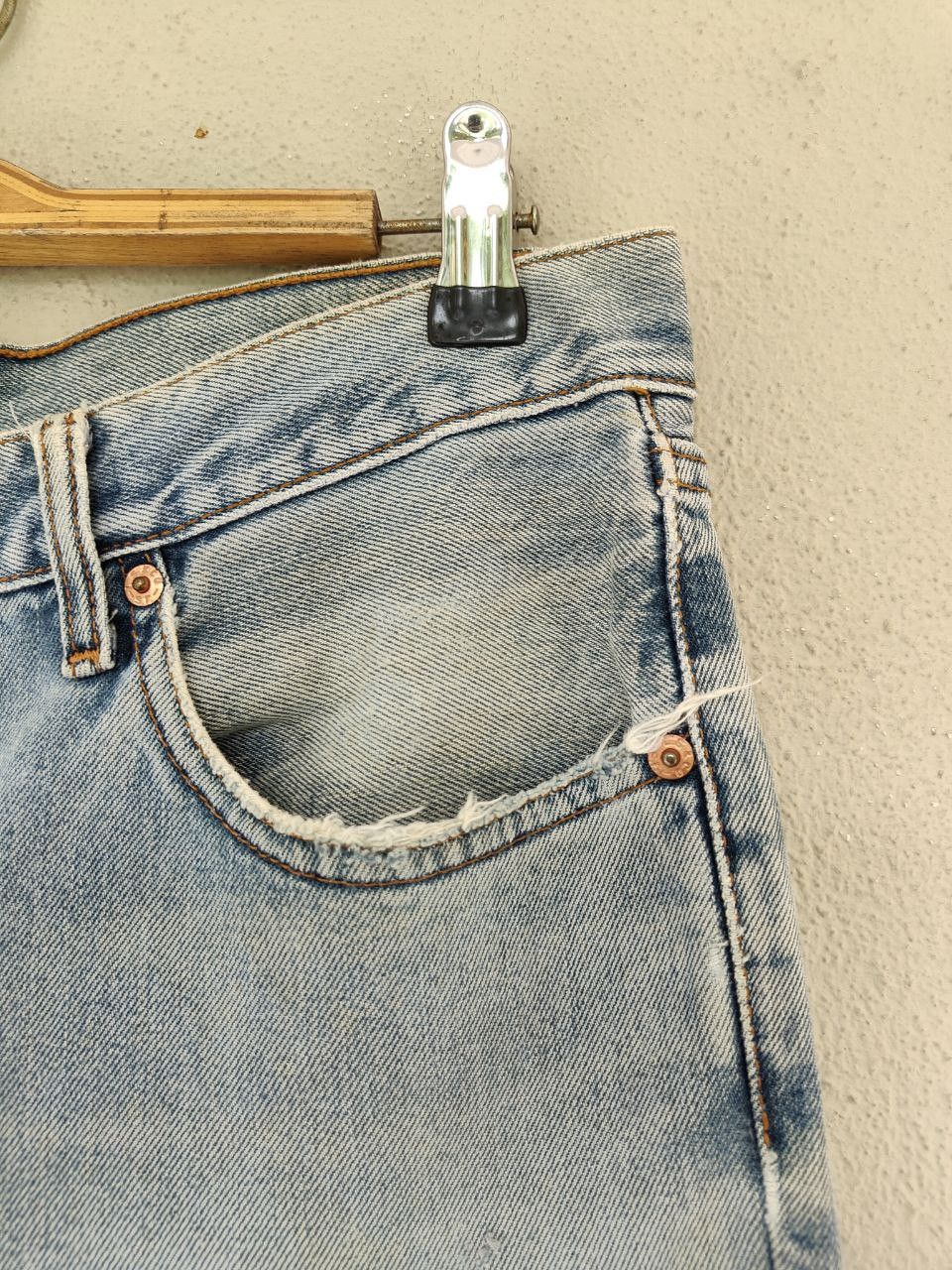 Levi's Vintage Levi's Distressed Denim Size US 30 / EU 46 - 3 Thumbnail