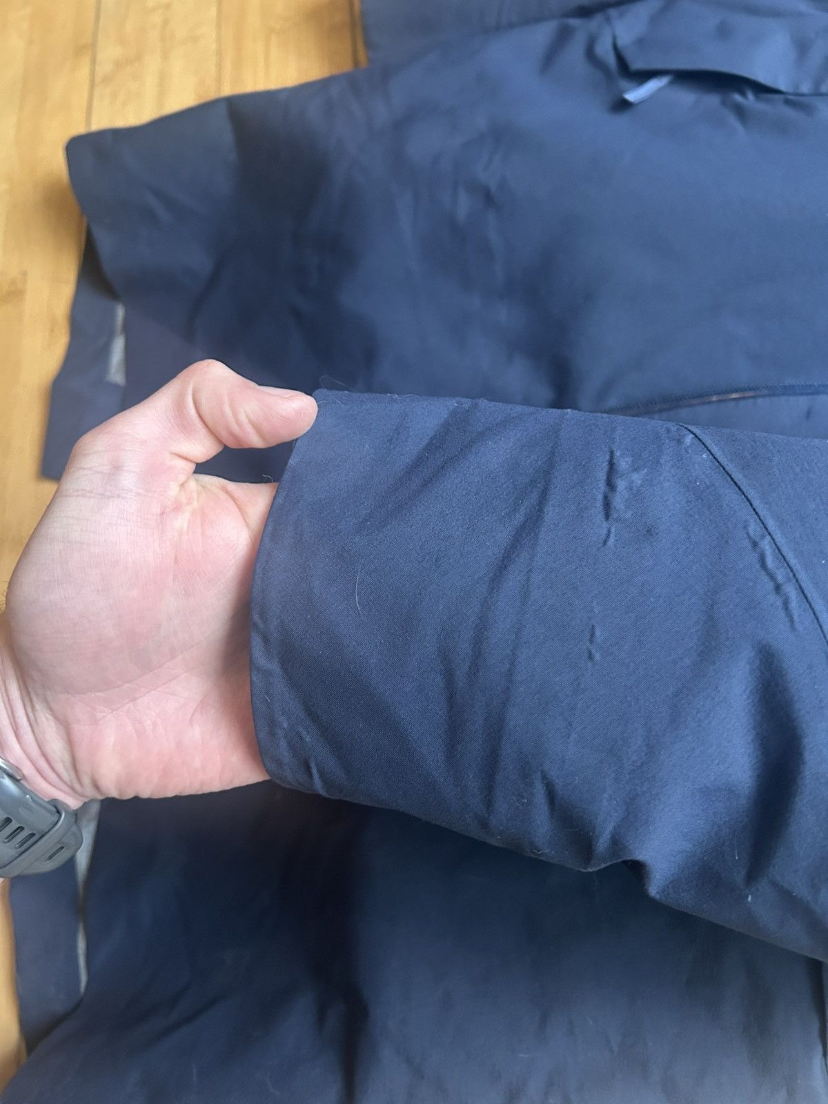 Arc'teryx Arc’teryx Veilance Monitor Down Coat Navy 2016 Size US M / EU 48-50 / 2 - 8 Thumbnail
