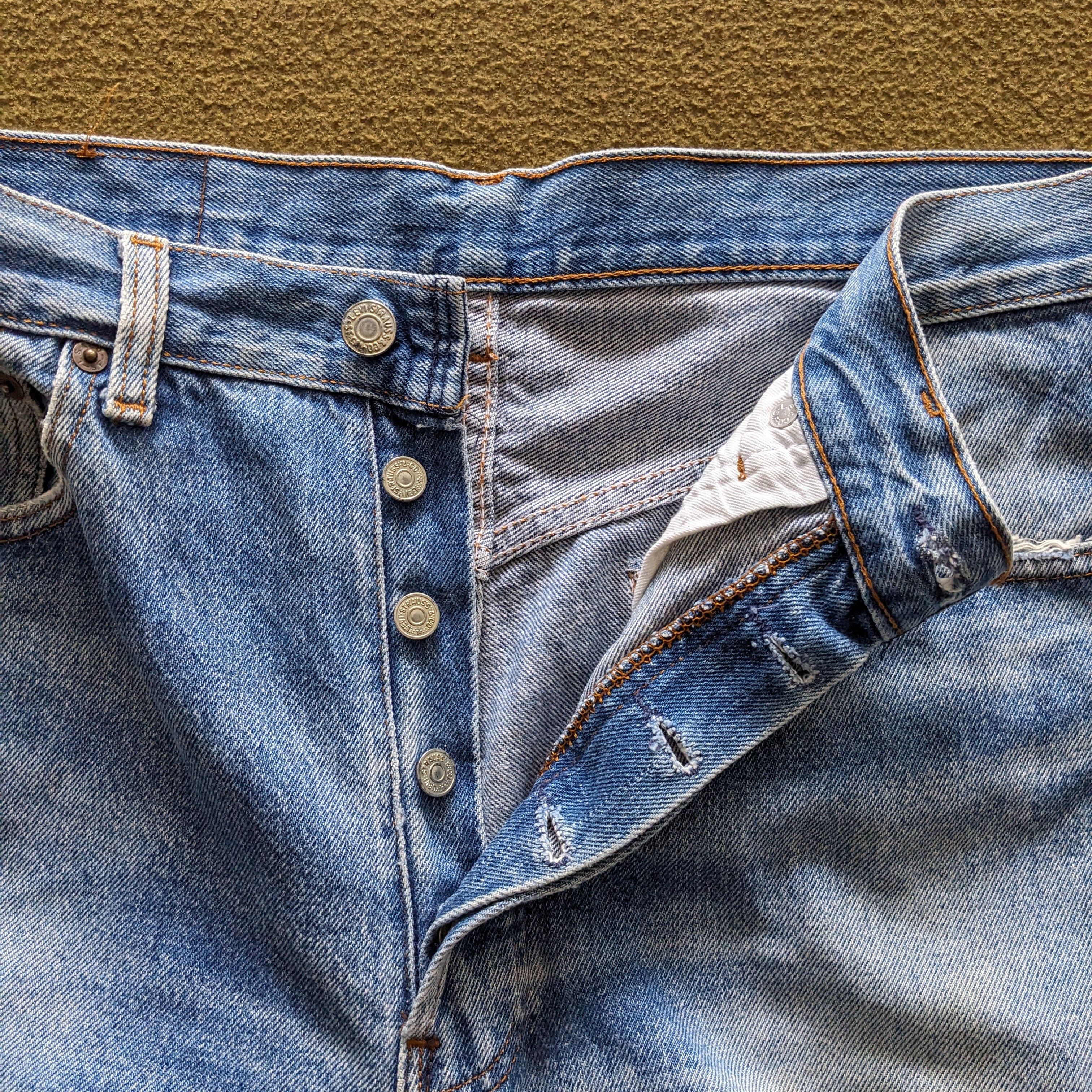 Vintage Vintage Levi's Strauss Co American Streetwear Brand Jeans Size US 31 - 5 Thumbnail