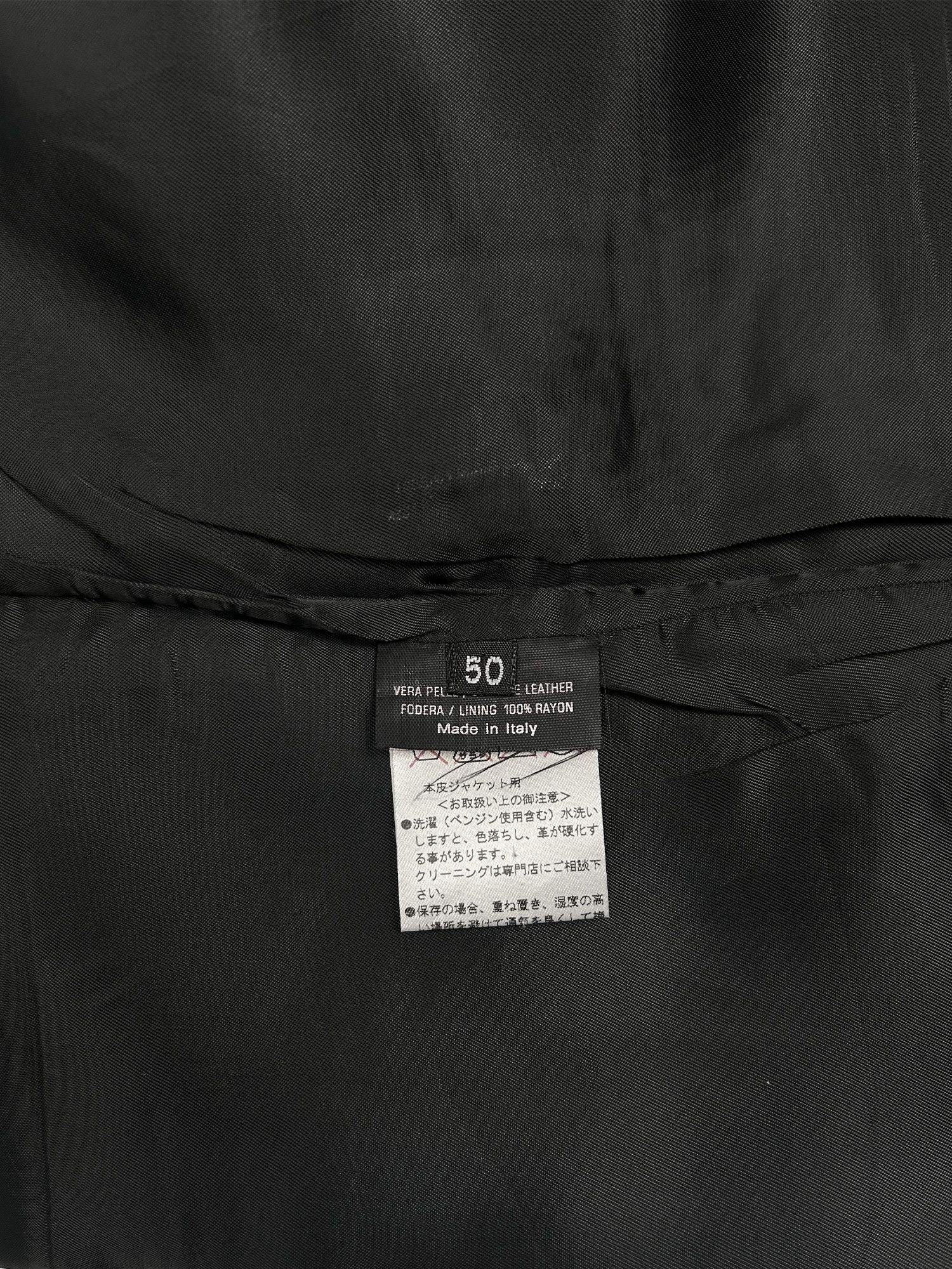 Gucci Gucci Tom Ford 1990s Leather Pants Size US 34 / EU 50 - 4 Thumbnail