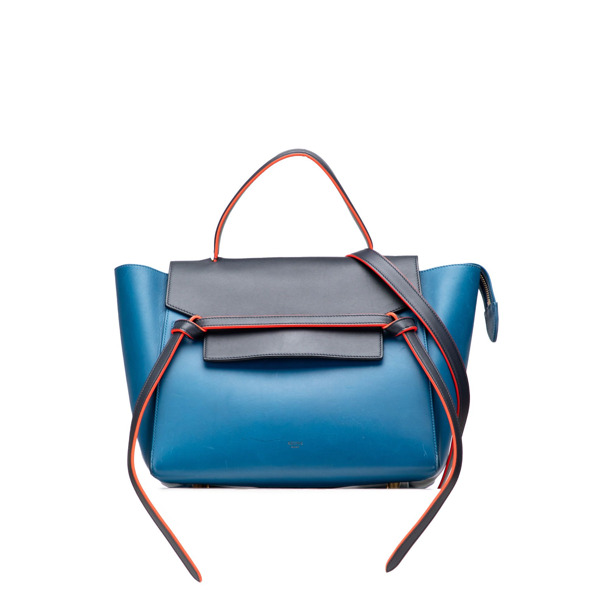 Celine Celine Mini Tricolor Smooth Calfskin Belt Bag Size ONE SIZE - 1 Thumbnail