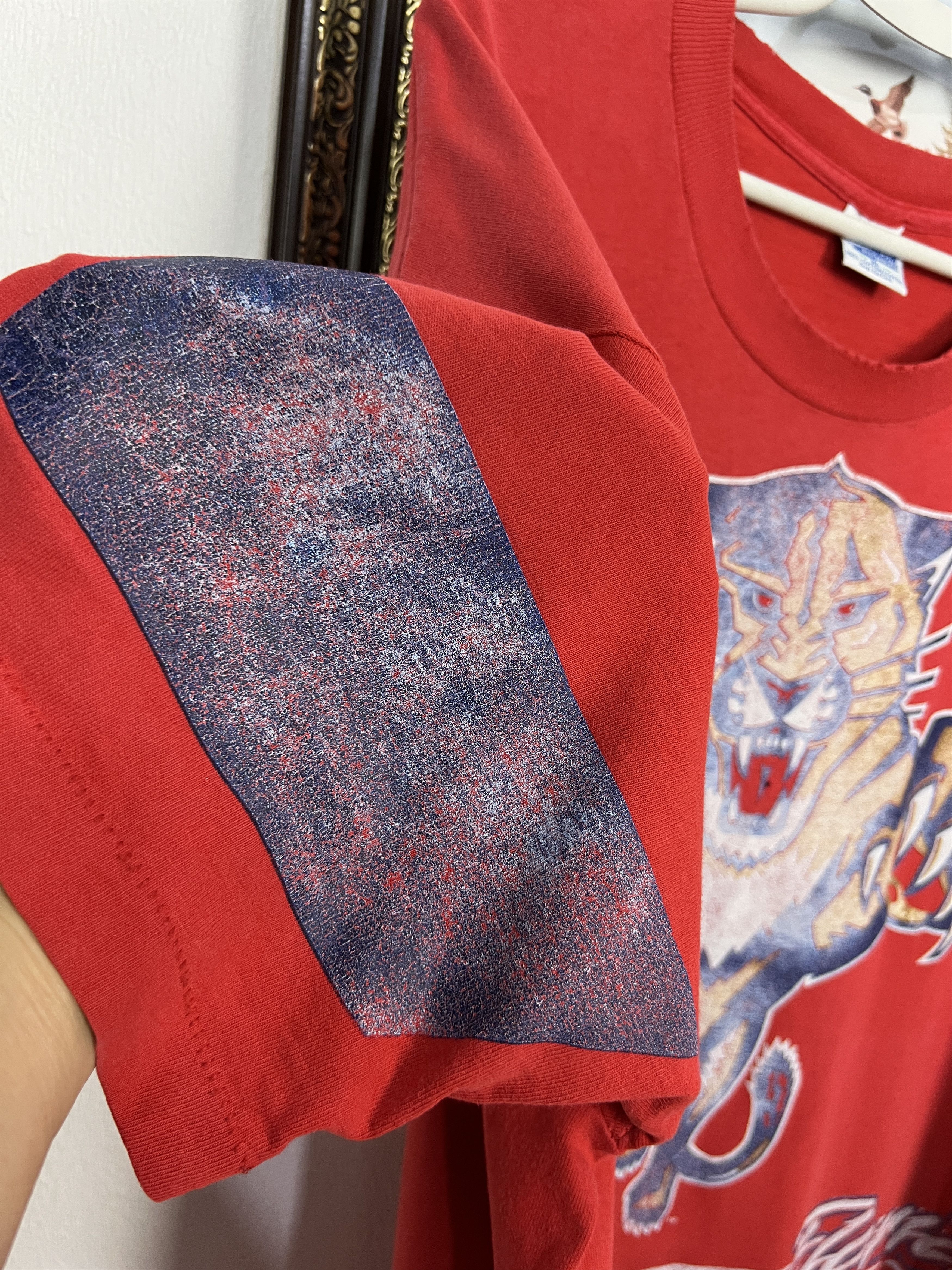 Vintage Florida Patherns Ice Hockey Jersey NHL Over Print Shirt Size US XL / EU 56 / 4 - 6 Thumbnail