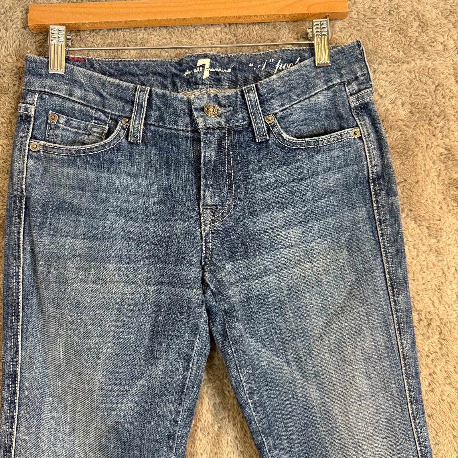 7 For All Mankind 7 for all Mankind A Pocket Jeans size 26 Bootcut Boot Cut Size 26" / US 2 / IT 38 - 3 Thumbnail
