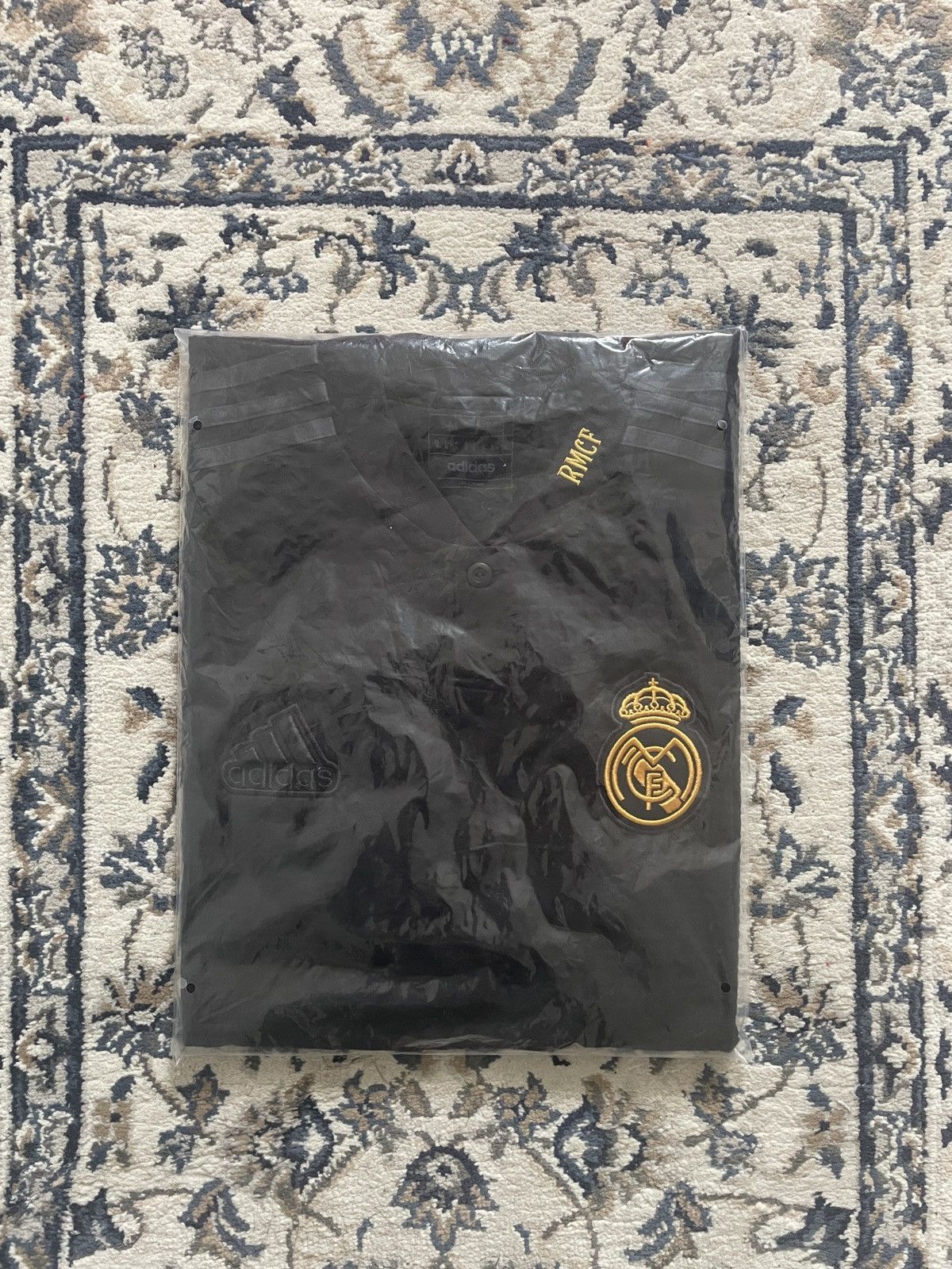 image of 23/24 Adidas Real Madrid Jersey in Black, Men's (Size Medium)