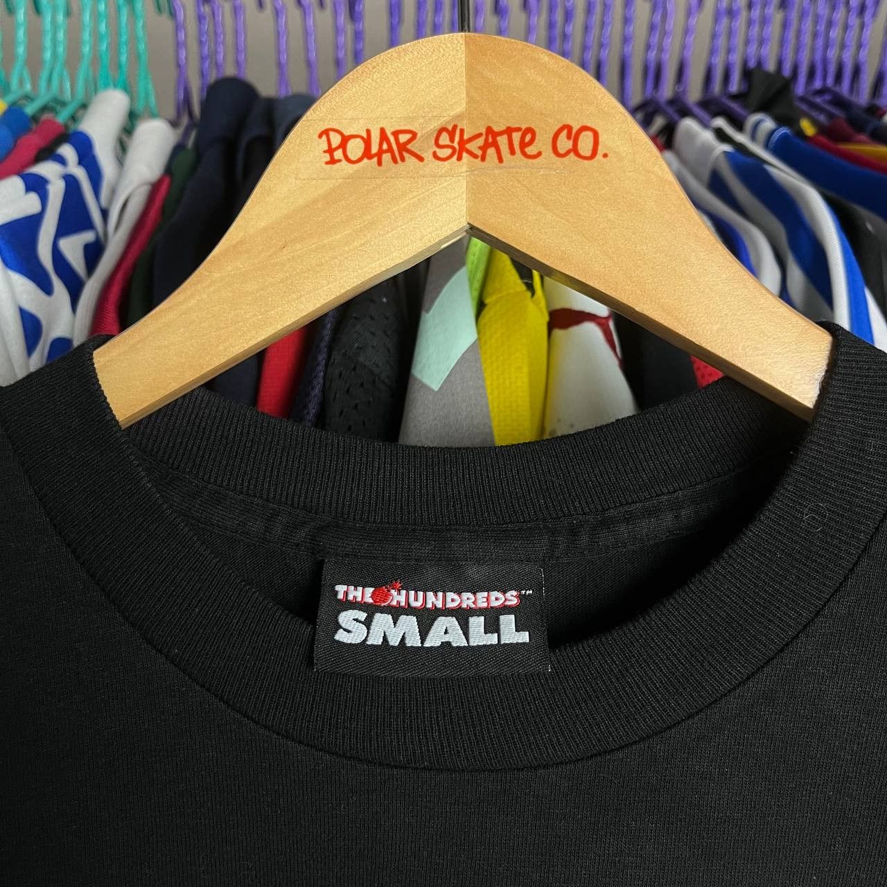 The Hundreds The Hundreds Big Logo Adam Bomb Black Tshirt Made in USA Size US S / EU 44-46 / 1 - 6 Thumbnail