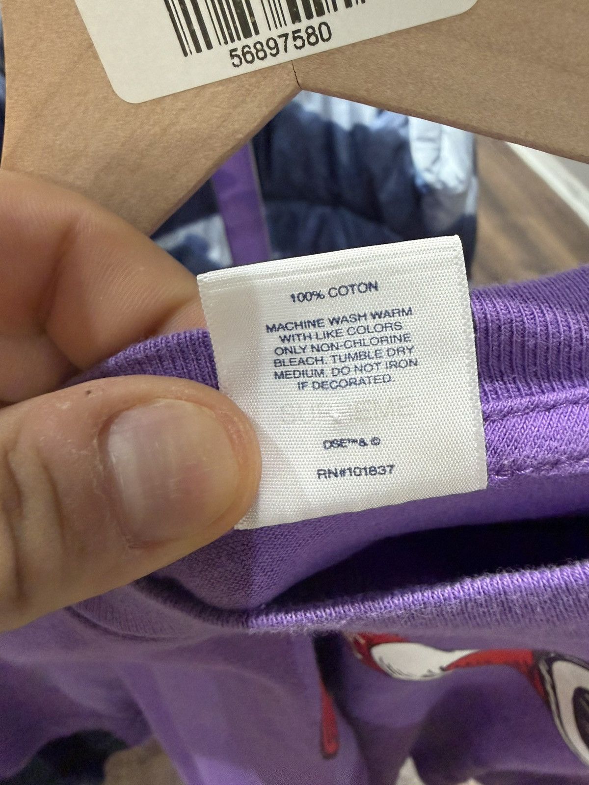 Supreme Supreme Cat In the Hat Tee Purple Size US M / EU 48-50 / 2 - 4 Thumbnail