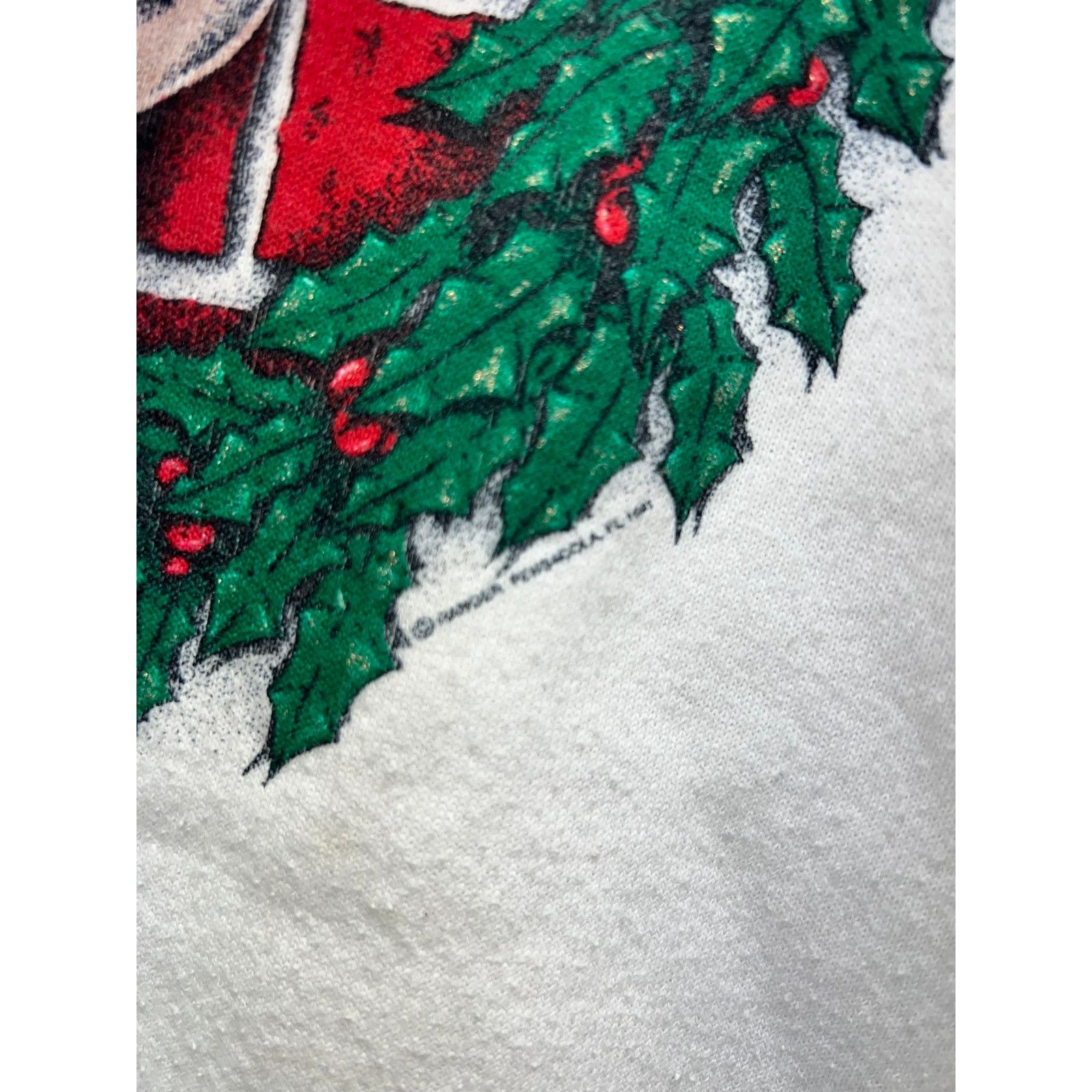 Fruit Of The Loom Vintage Christmas Sweatshirt Have A Beary Crewneck VTG 90s X Size US XL / EU 56 / 4 - 7 Thumbnail