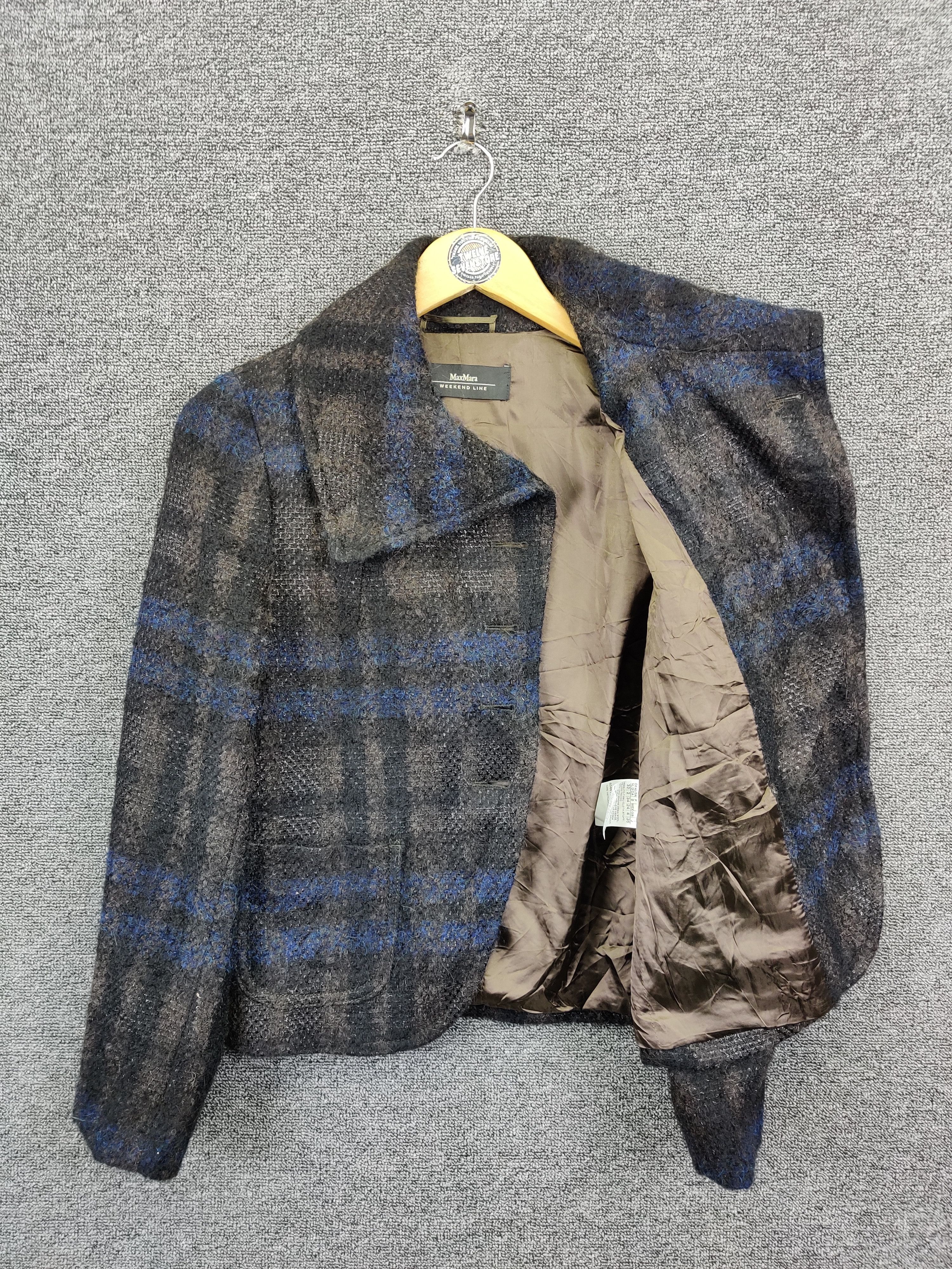 Vintage Vintage Max Mara Weekend Wool Mohair Coat Size US S / EU 44-46 / 1 - 7 Thumbnail