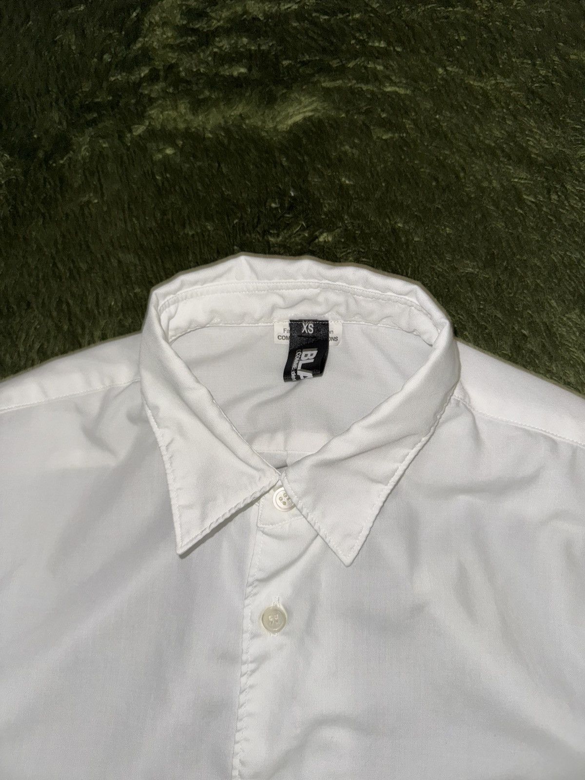 Comme des Garcons Black [XS] Comme des Garçons BLACK 22SS Polyester Long Shirt Size US XS / EU 42 / 0 - 3 Thumbnail