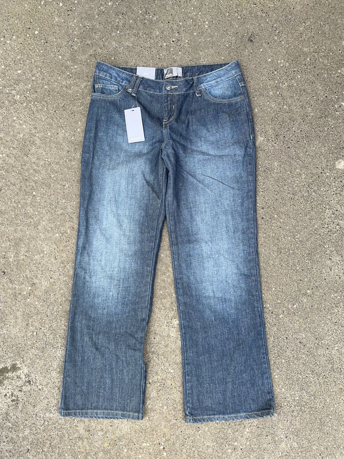 Bench Vintage y2k NWT Bench Jeans Big Embroidered Logo Denim Size US 30 / EU 46 - 2 Thumbnail