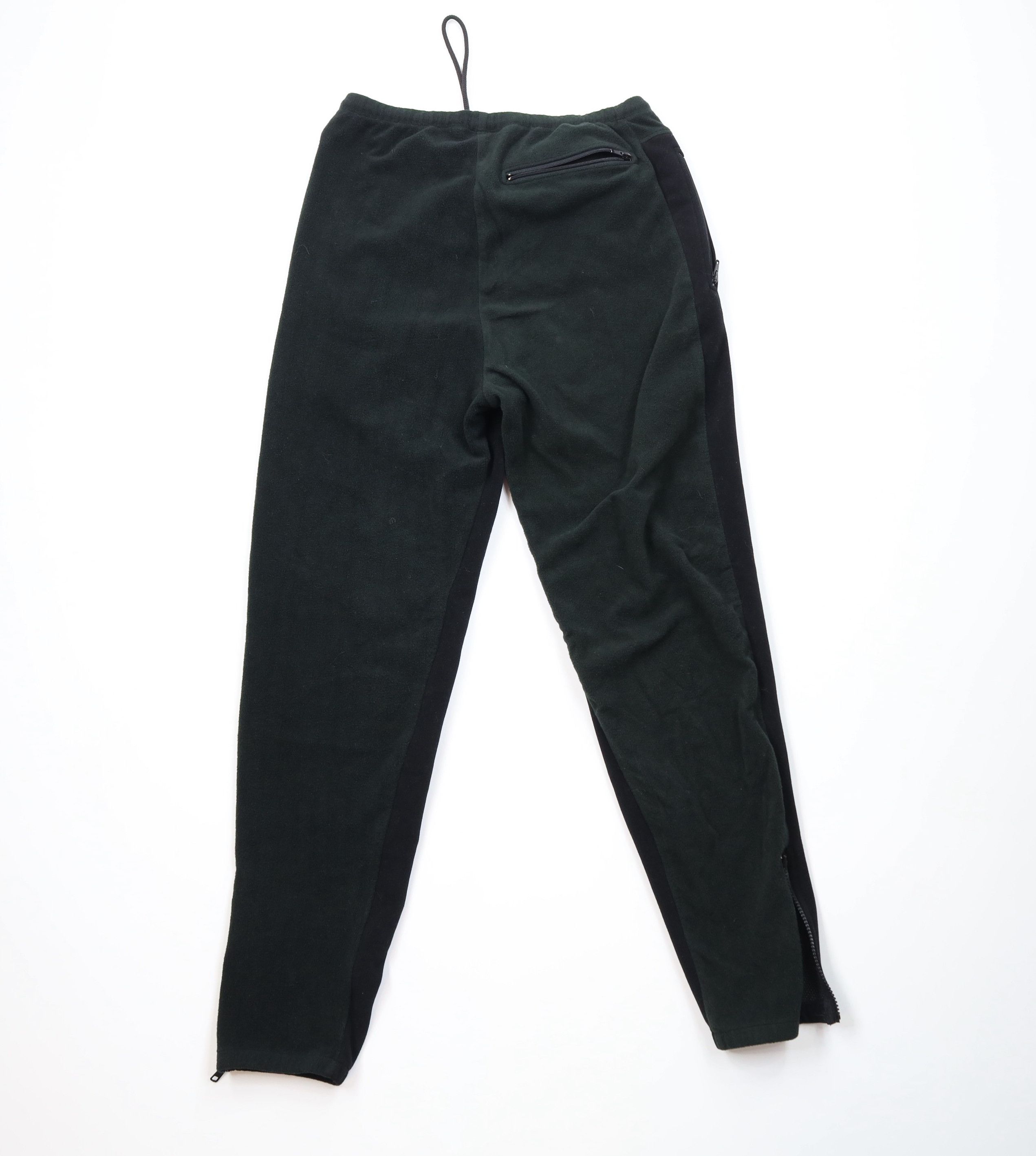 Vintage Vintage 90s Streetwear Cuffed Sweatpants Joggers Black USA Size US 36 / EU 52 - 9 Thumbnail