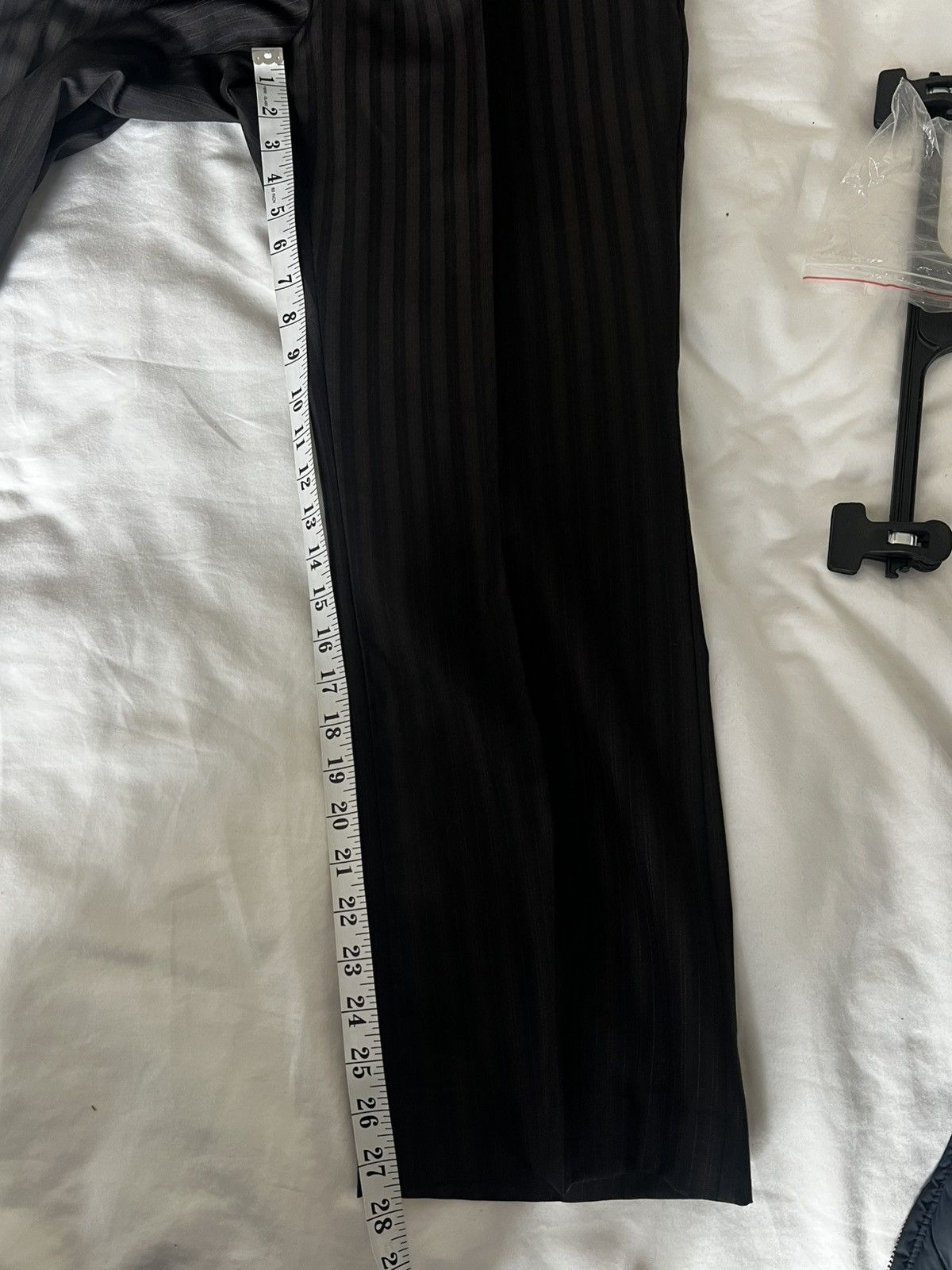 Ted Baker Ted Baker Charcoal Pinstripe Wool Suit Jacket & Trousers Size 40R - 12 Thumbnail