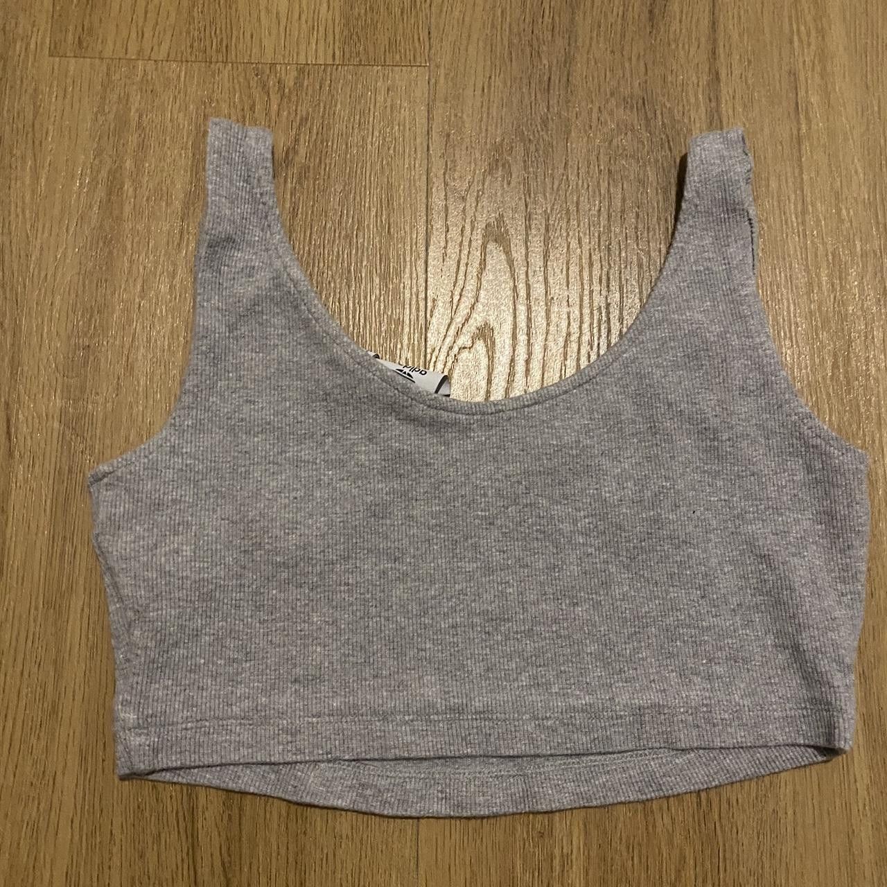 Adidas Grey Adidas crop top #activewear Streetwear Size US S / EU 44-46 / 1 - 3 Thumbnail