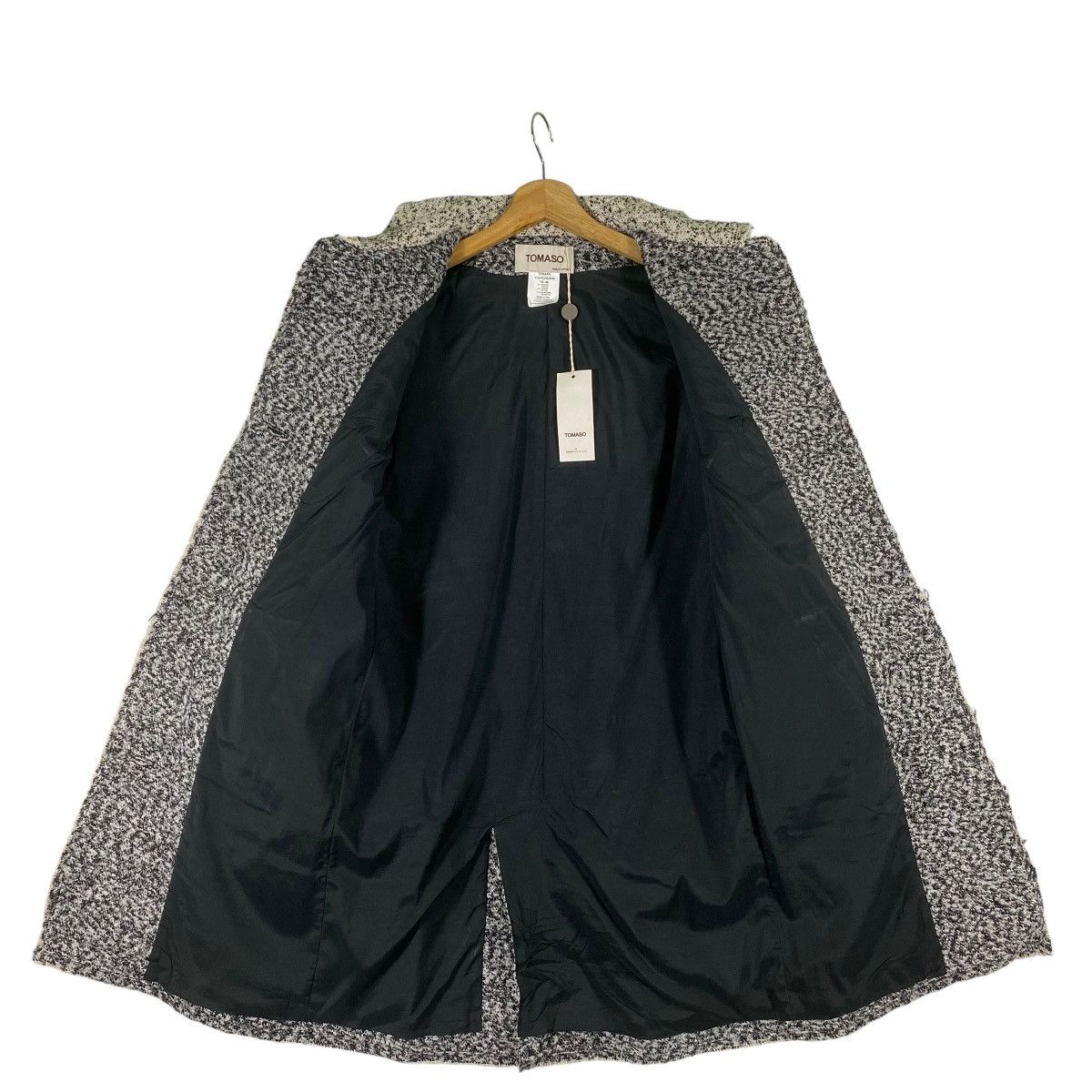Vintage Vintage Tomaso Stefanelli Long Jacket Size 40 Grey Colour Size S / US 4 / IT 40 - 6 Thumbnail
