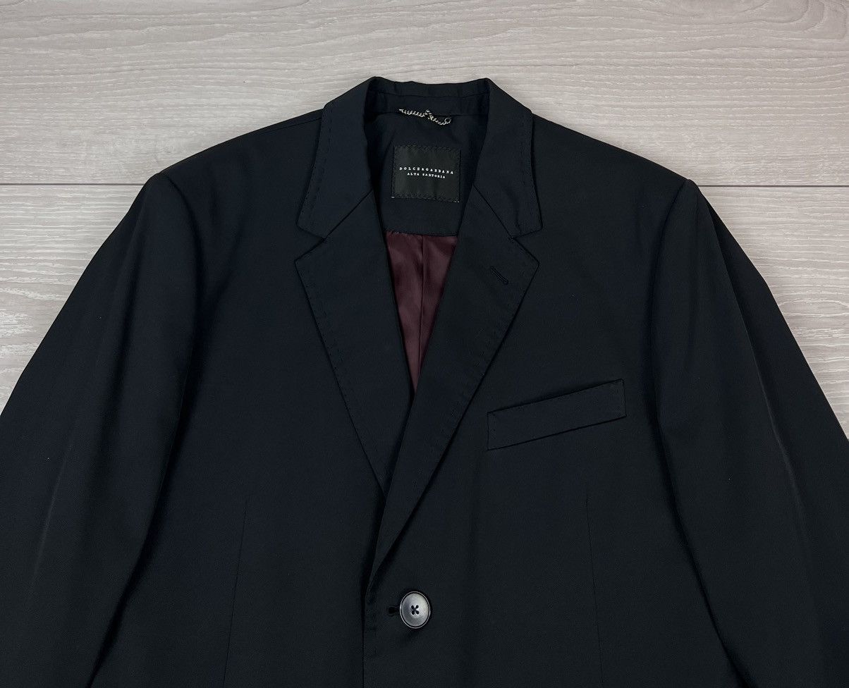 Dolce & Gabbana Dolce Gabbana Alta Sartoria Mens Classic Three Buttons Coat Size US L / EU 52-54 / 3 - 5 Thumbnail