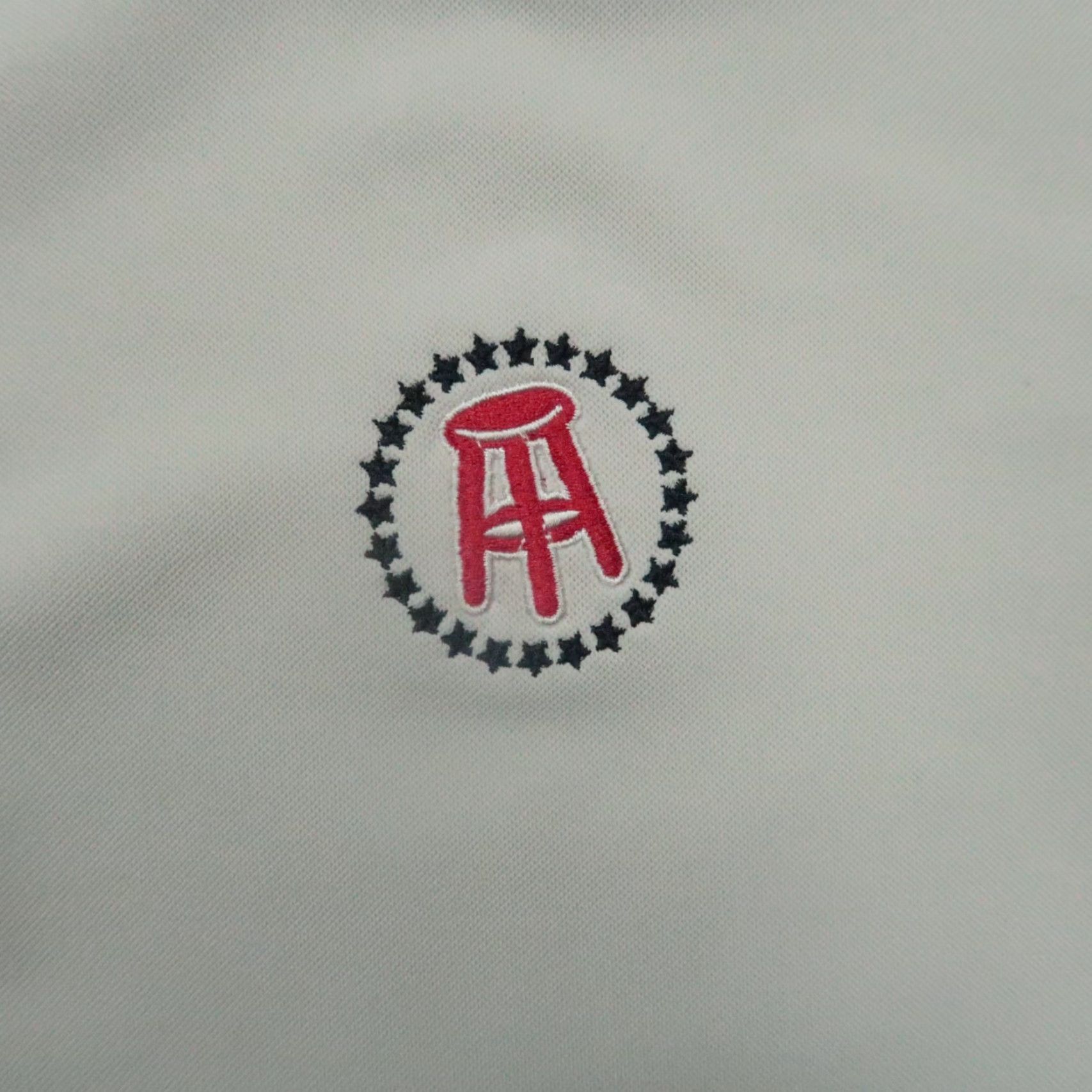 Vintage UNRL Polo Shirt Mens 2XL White Barstool Sports Short Sleeve Performance Golf Breathable Lightweight Stretch Size US XXL / EU 58 / 5 - 4 Thumbnail