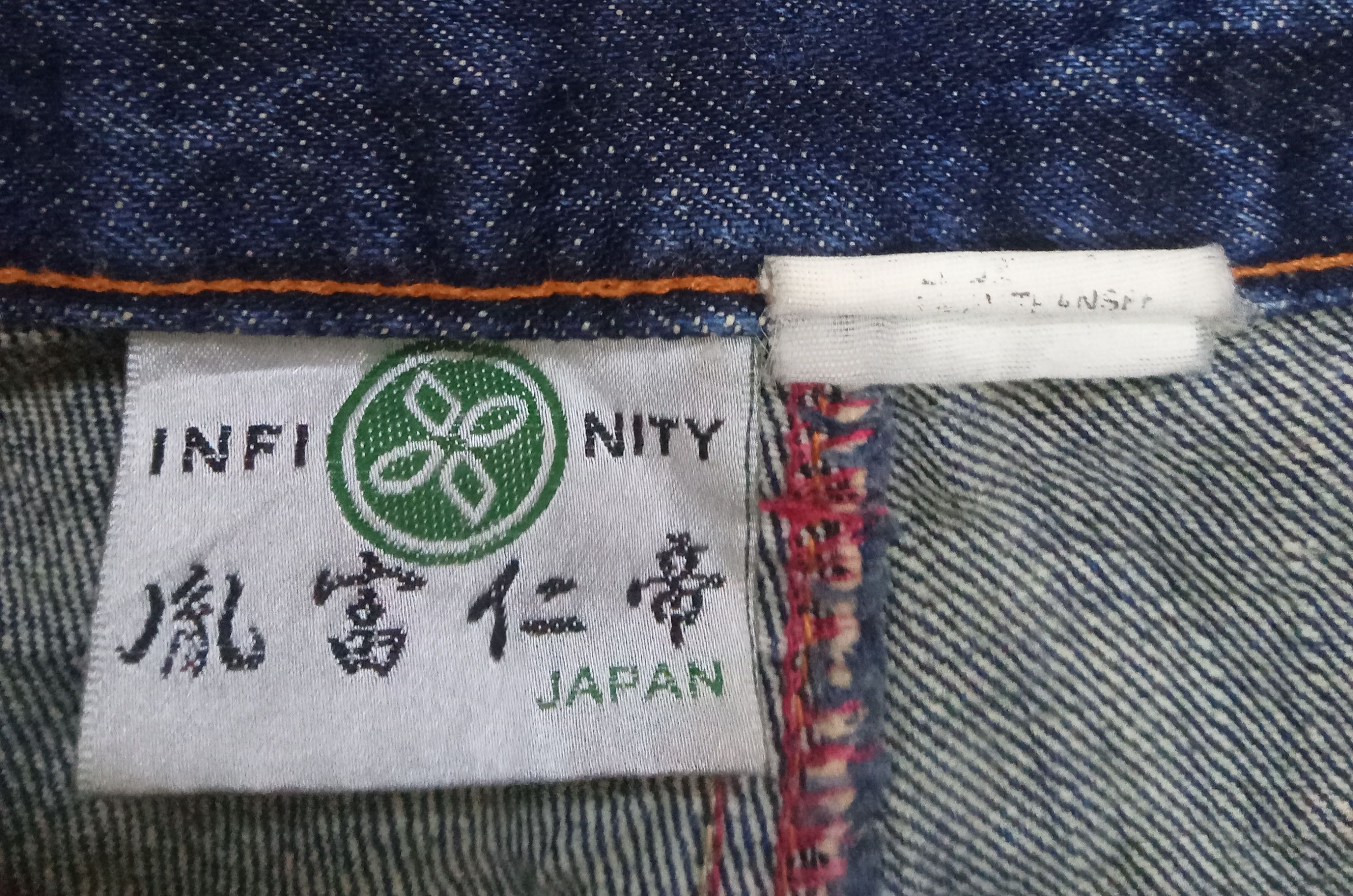 Japanese Brand Infinity Japan Jeans Size US 34 / EU 50 - 3 Thumbnail