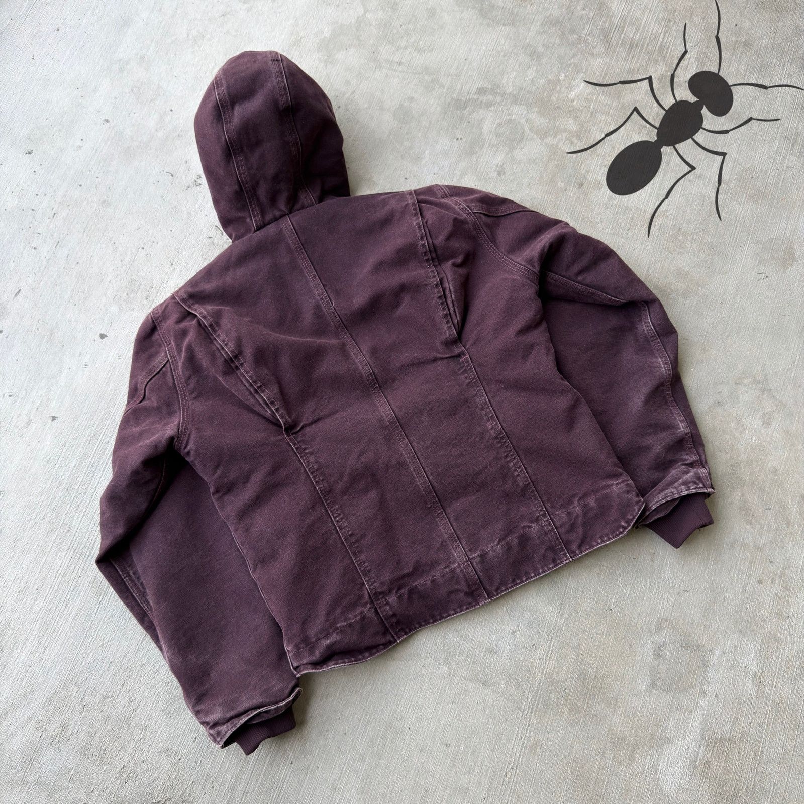 Carhartt × Vintage Carhartt WOMENS WJ141 DWN purple Sierra work wear jacket Size US S / EU 44-46 / 1 - 6 Thumbnail