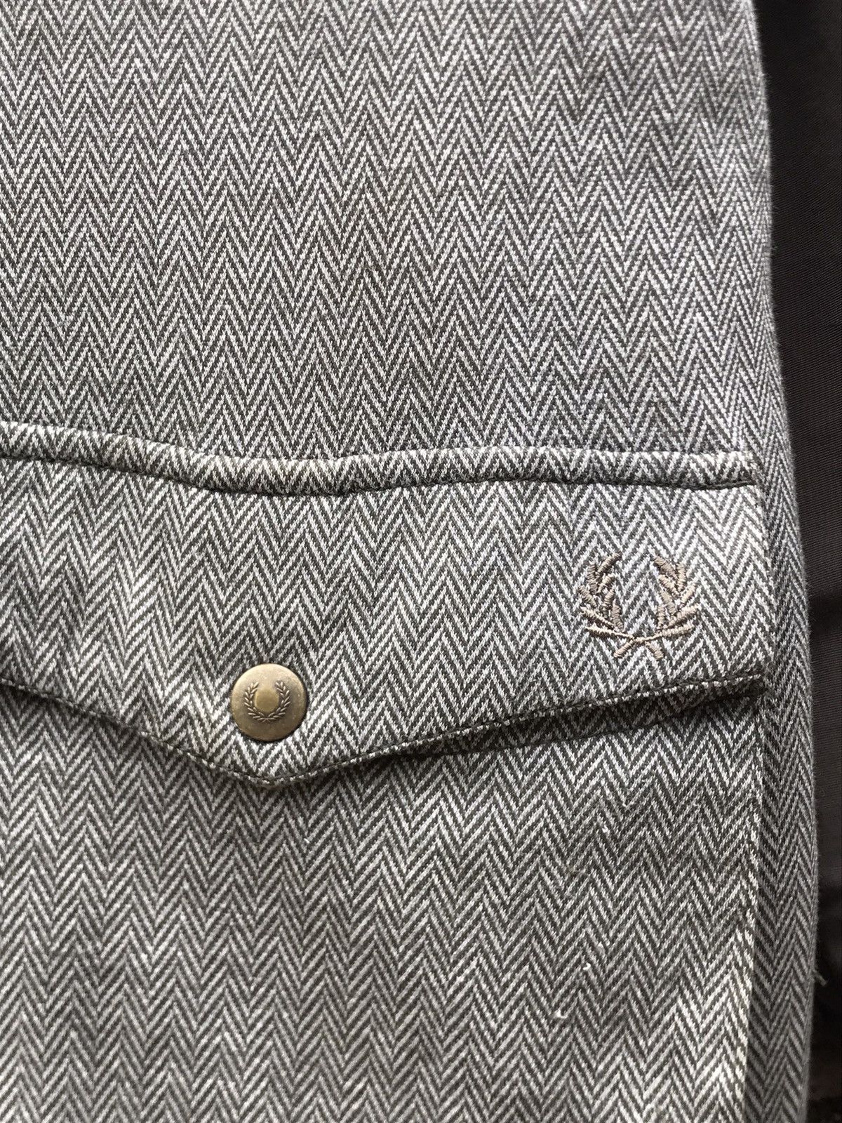 Fred Perry 🌟Fred Perry Hooded Multi Pocket Zipper Jacket Size US XL / EU 56 / 4 - 6 Thumbnail