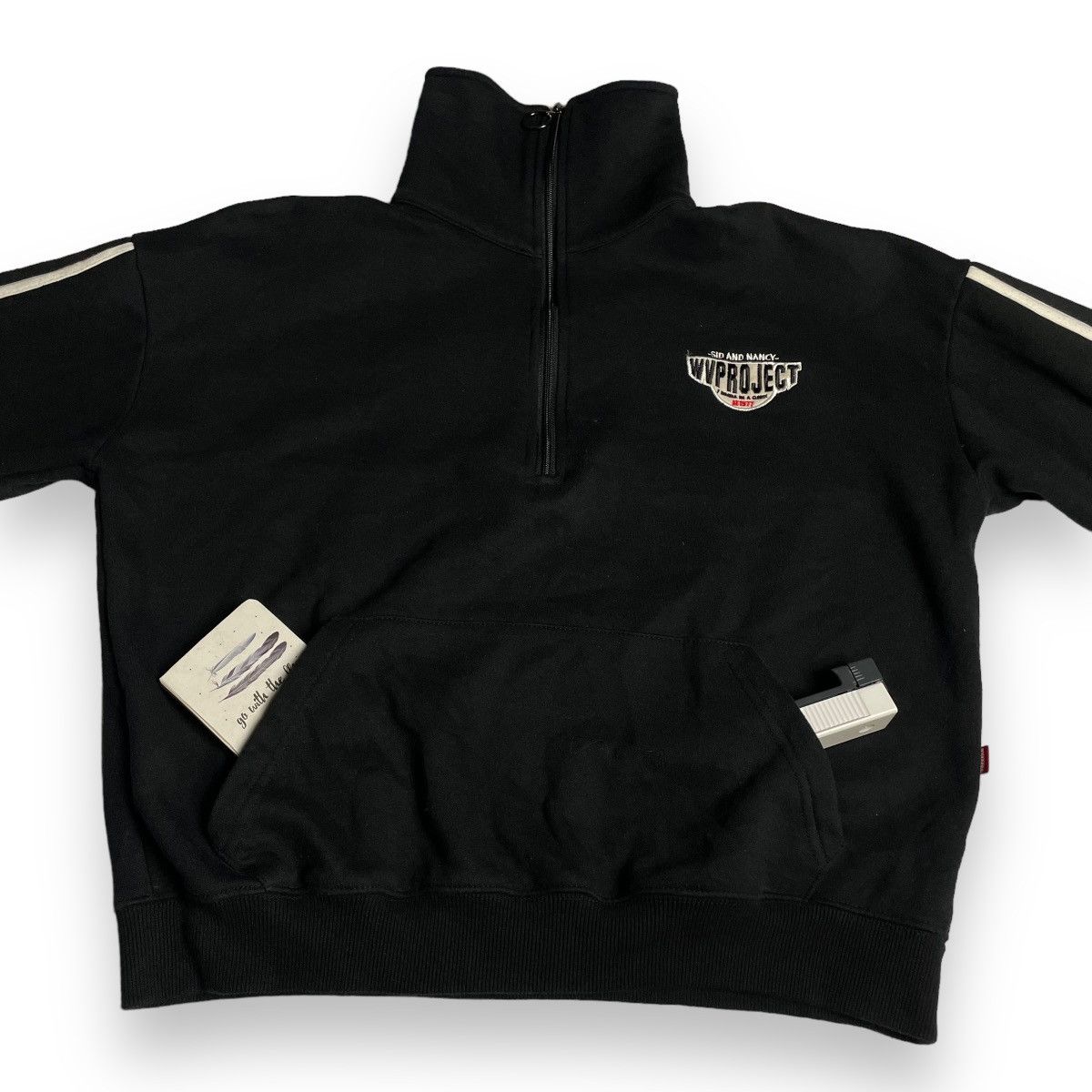 Seditionaries 🇯🇵 WV PROJECT SID NANCY SEX PISTOL HALF ZIP SWEATER JACKET Size US S / EU 44-46 / 1 - 3 Thumbnail