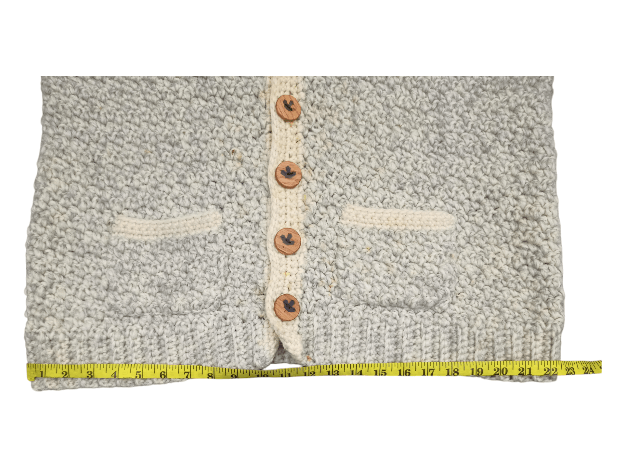 Vintage Vintage 💥 Canadian Sweater 💥 Wool Hand Knit Vest Size US L / EU 52-54 / 3 - 23 Thumbnail