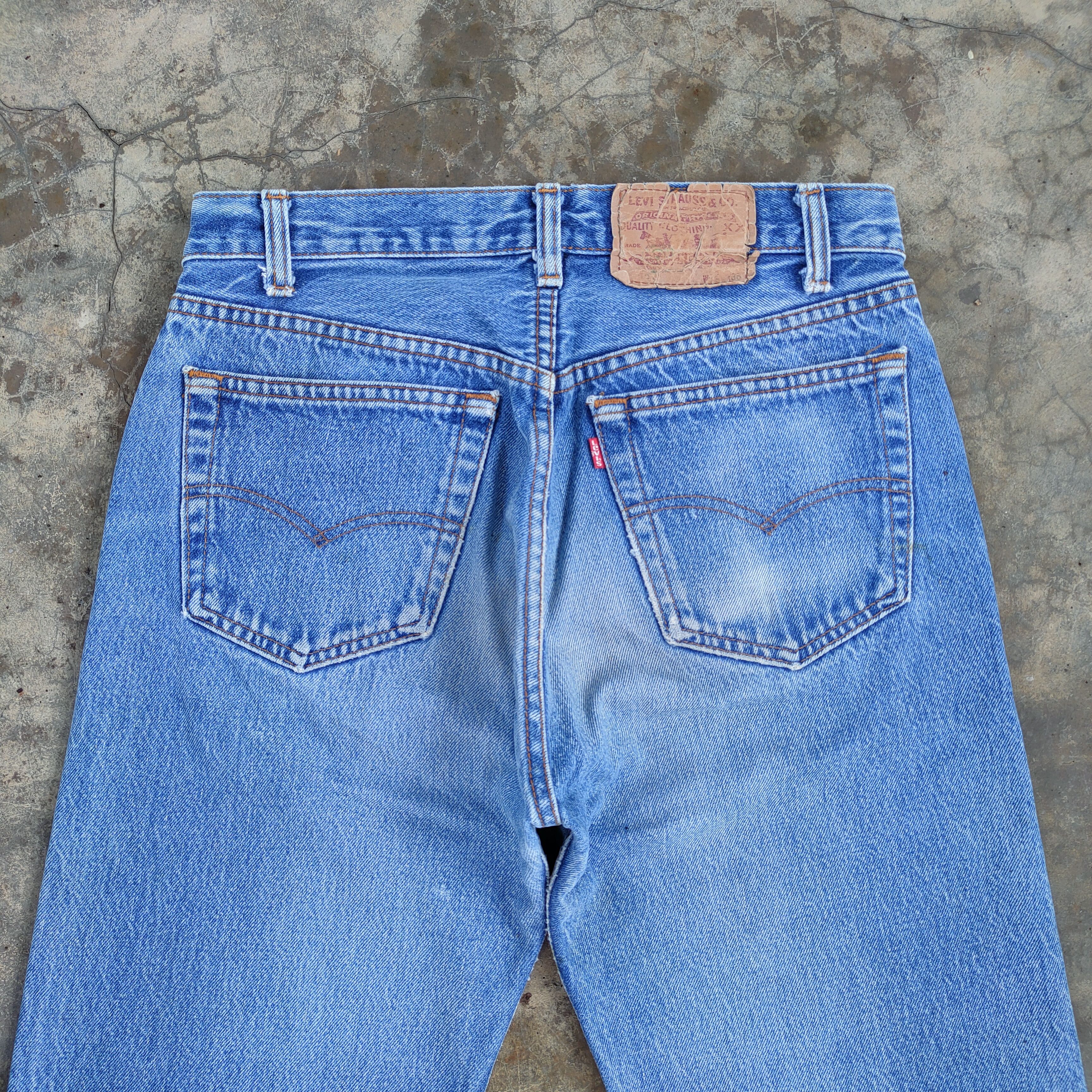 Levi's Vintage Clothing W30 VINTAGE LEVI'S 501 00' DISTRESSED JEANS DENIM PANTS Size US 30 / EU 46 - 13 Thumbnail