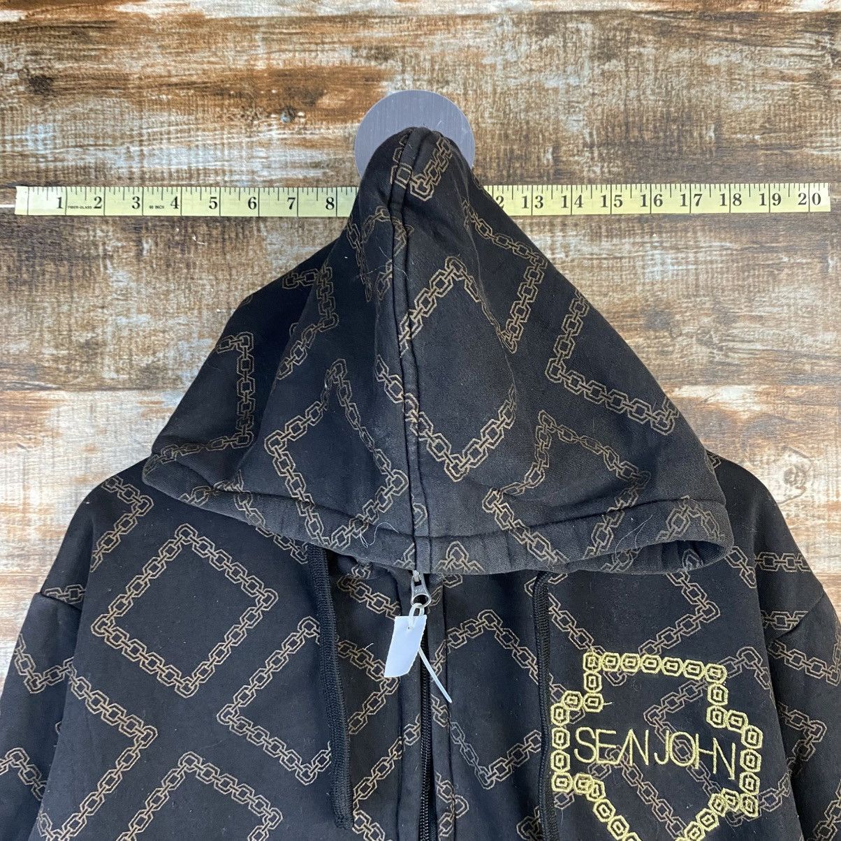 Sean John DL Sean John Black Hoodie sweater rap #C1143 Size US L / EU 52-54 / 3 - 4 Thumbnail