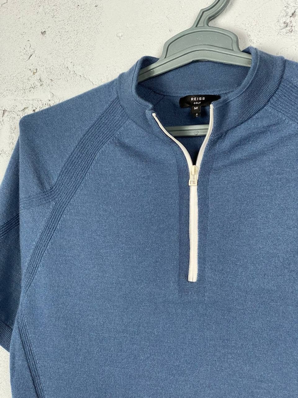 Reiss Reiss Golf Performance Wool Stretch T Shirt Polo Sweater Size US M / EU 48-50 / 2 - 3 Thumbnail