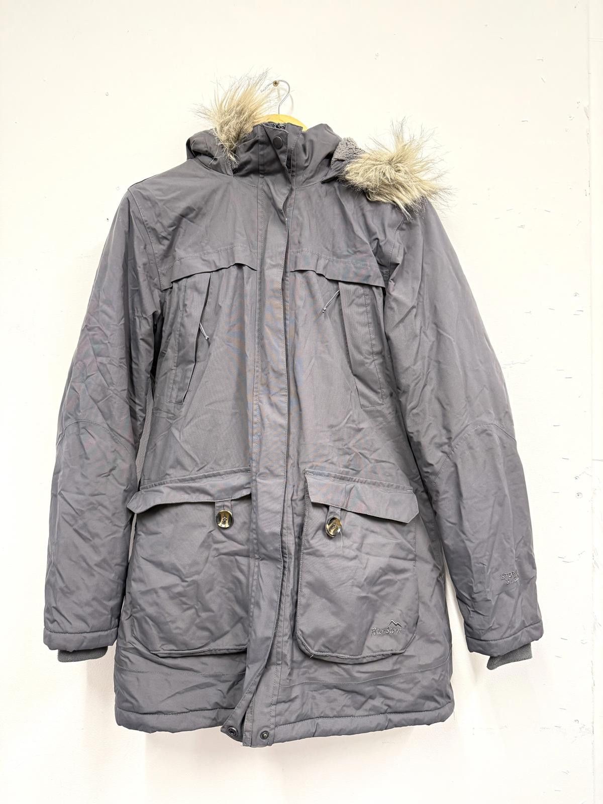 Other Peter Storm Grey Outdoor Waterproof Jacket with Faux Fur-Edg Size US M / EU 48-50 / 2 - 1 Thumbnail