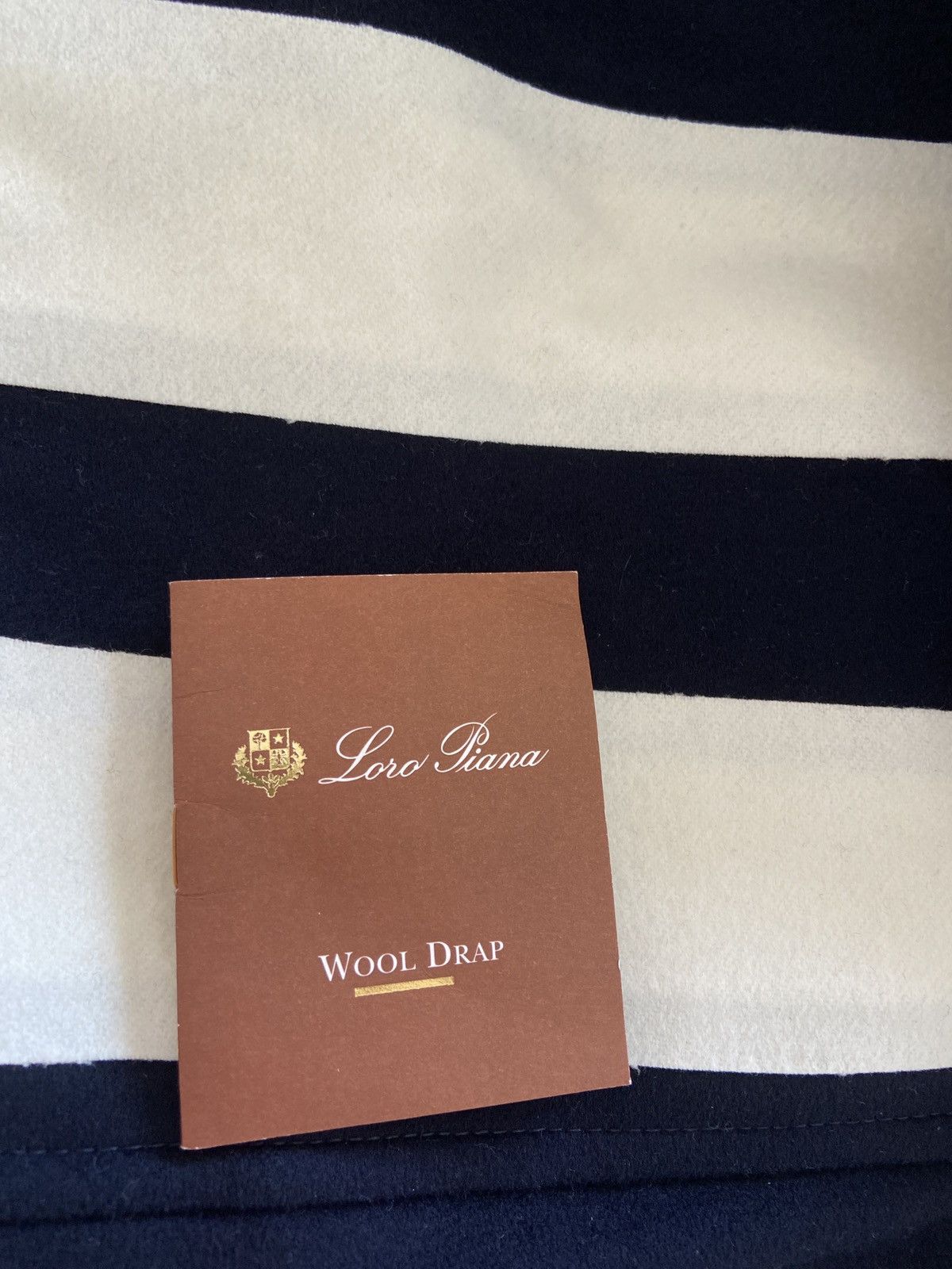 Loro Piana Loro Piana Double Breasted Felt Coat Dark Blue Size M / US 6-8 / IT 42-44 - 14 Thumbnail
