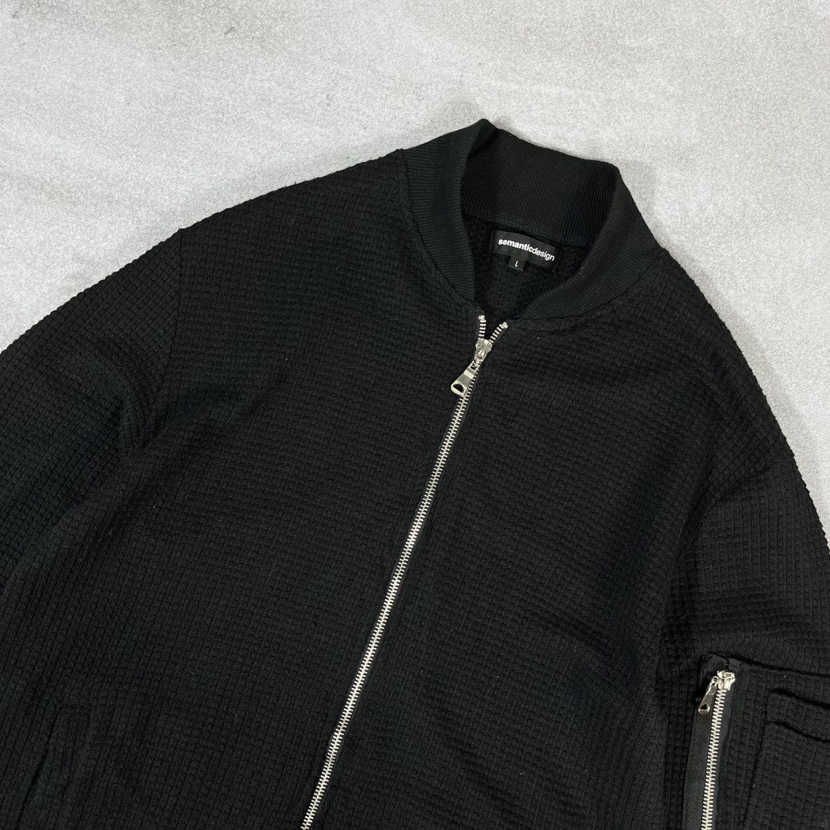 If Six Was Nine Semanticdesign Bomber Knit Sweaters Size US L / EU 52-54 / 3 - 3 Thumbnail