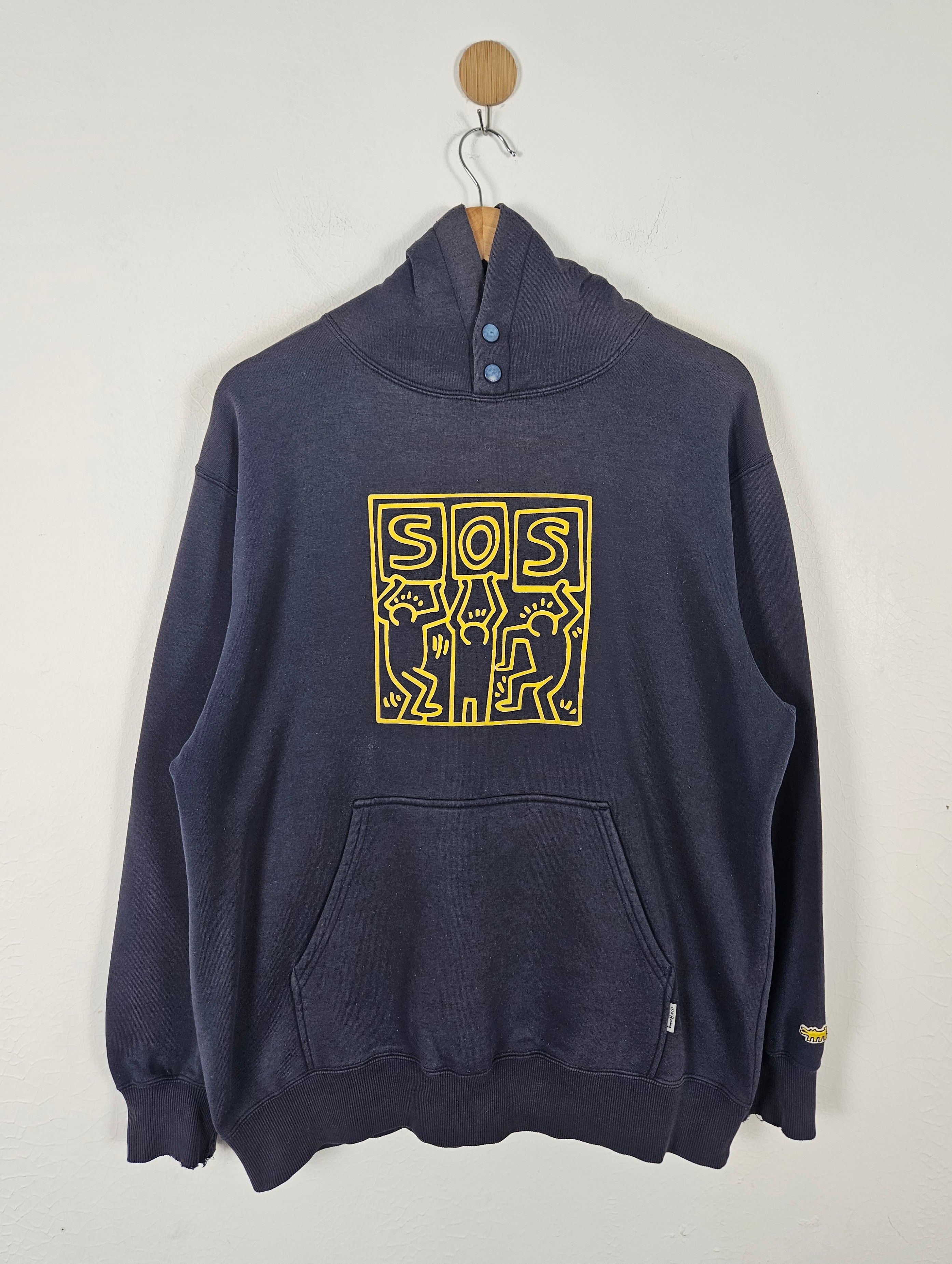 Keith Haring Vintage Keith Haring Pop Art Sweater Hoodie Size US M / EU 48-50 / 2 - 1 Thumbnail