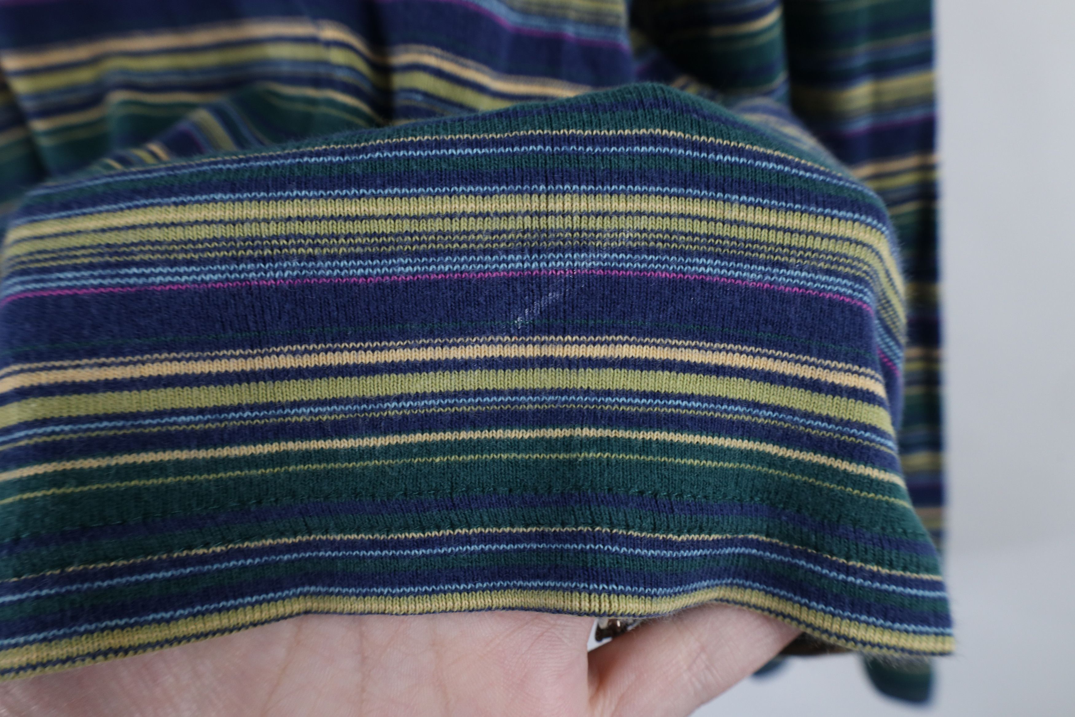 Vintage Vintage 90s Streetwear Knit Long Sleeve Turtleneck T-Shirt Size XL / US 12-14 / IT 48-50 - 4 Thumbnail