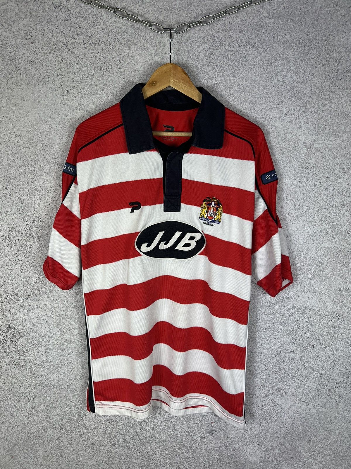 Vintage Vintage Wigan Warriors JJB Rugby Shirt Jersey Patrick Size US L / EU 52-54 / 3 - 1 Thumbnail