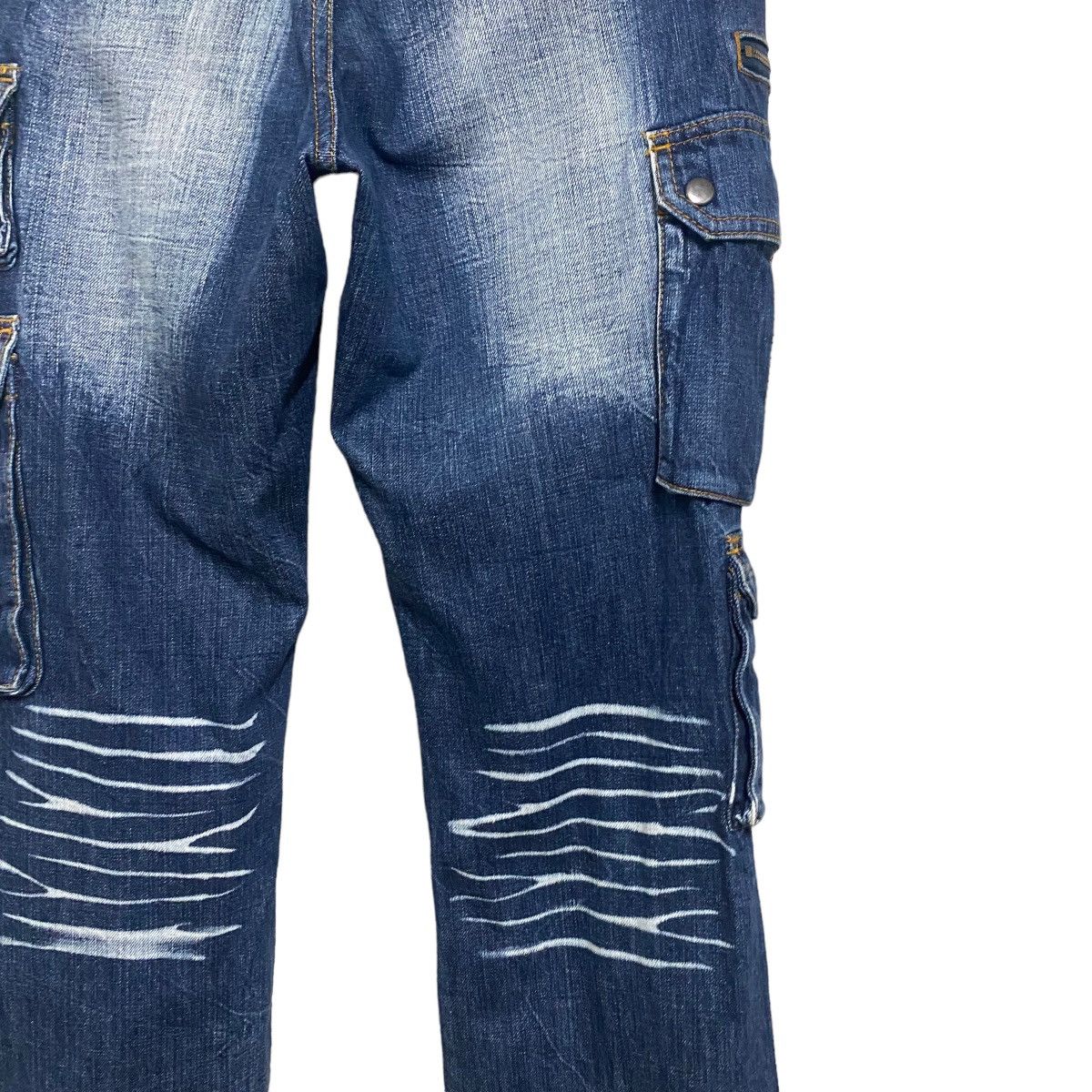 Japanese Brand Japanese Brand Vomanie Denim Cargo Pants Size US 34 / EU 50 - 17 Thumbnail