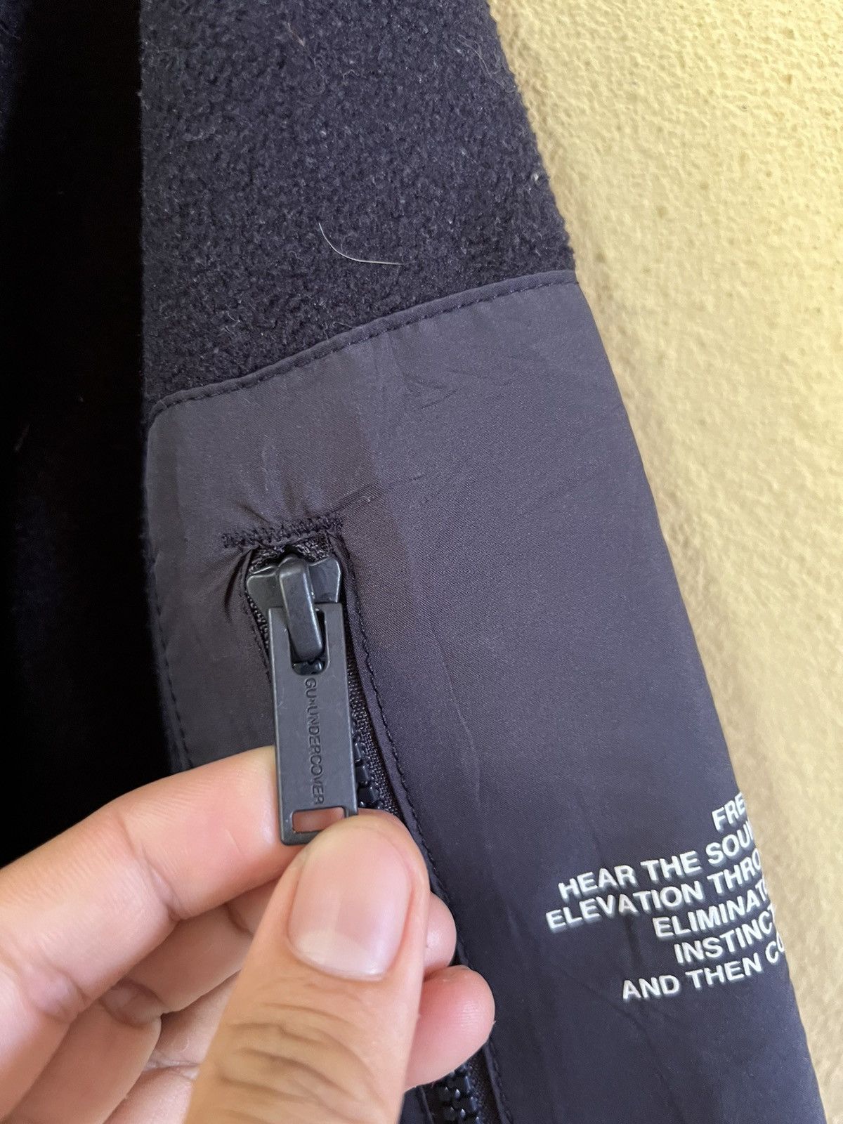 UNDERCOVER X GU FLEECE SWEATSHIRT