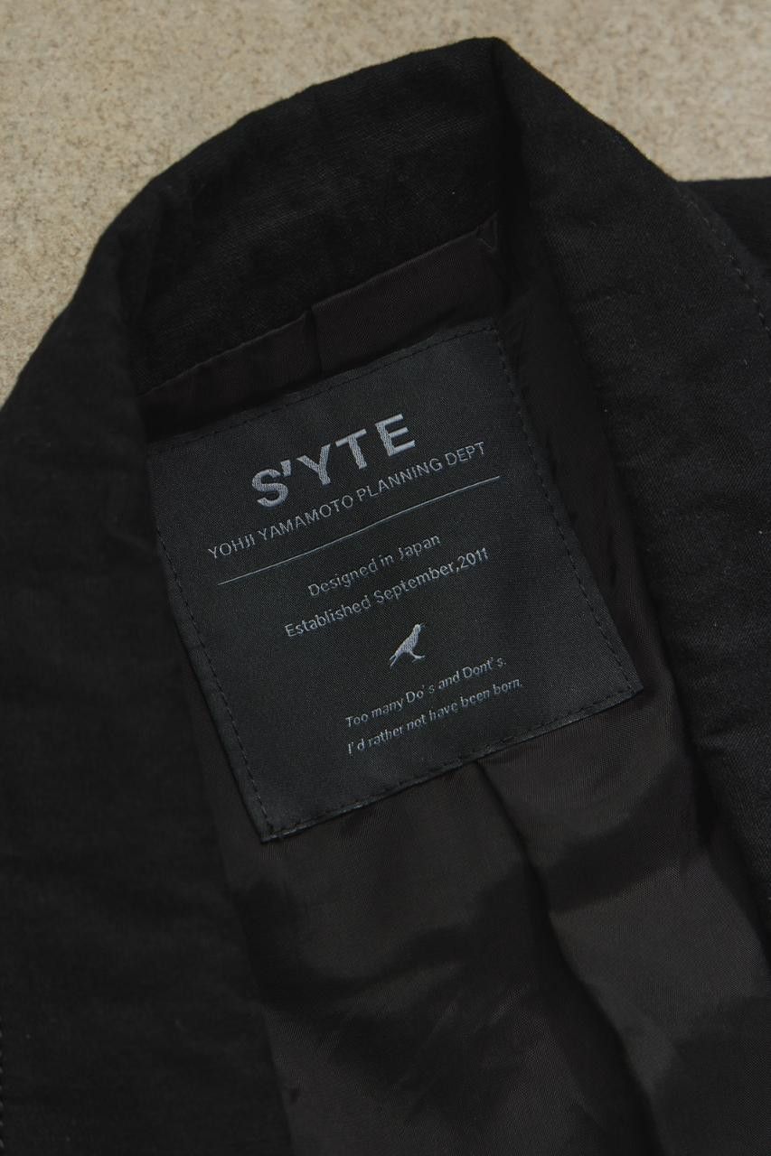 Yohji Yamamoto S'YTE Yohji Yamamoto Cotton/Linen Dungaree Belted Jacket Size US M / EU 48-50 / 2 - 8 Thumbnail