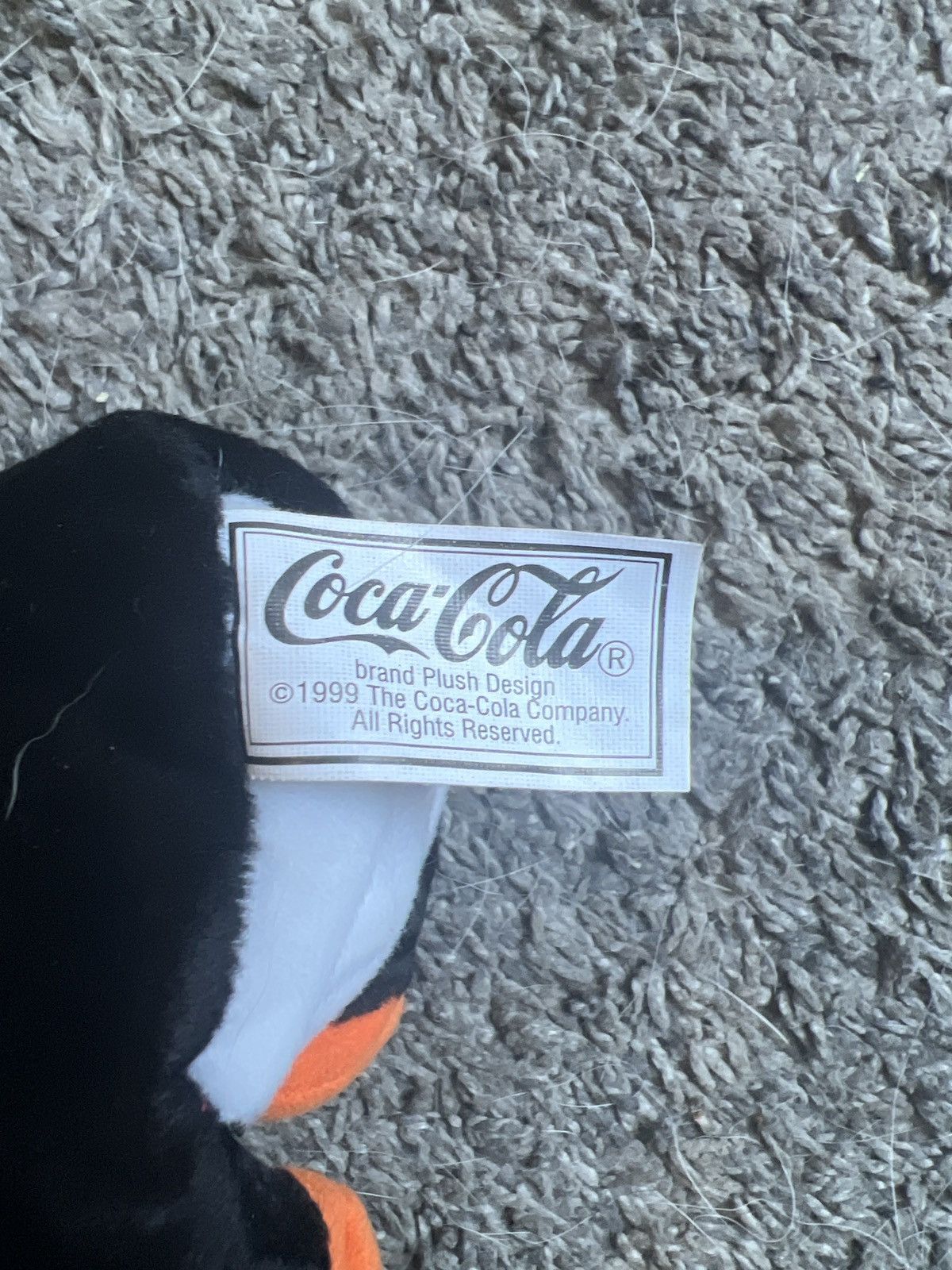 Coca Cola 1999 Coca-Cola Penguin In A 2000 Scarf Plush Size ONE SIZE - 7 Thumbnail
