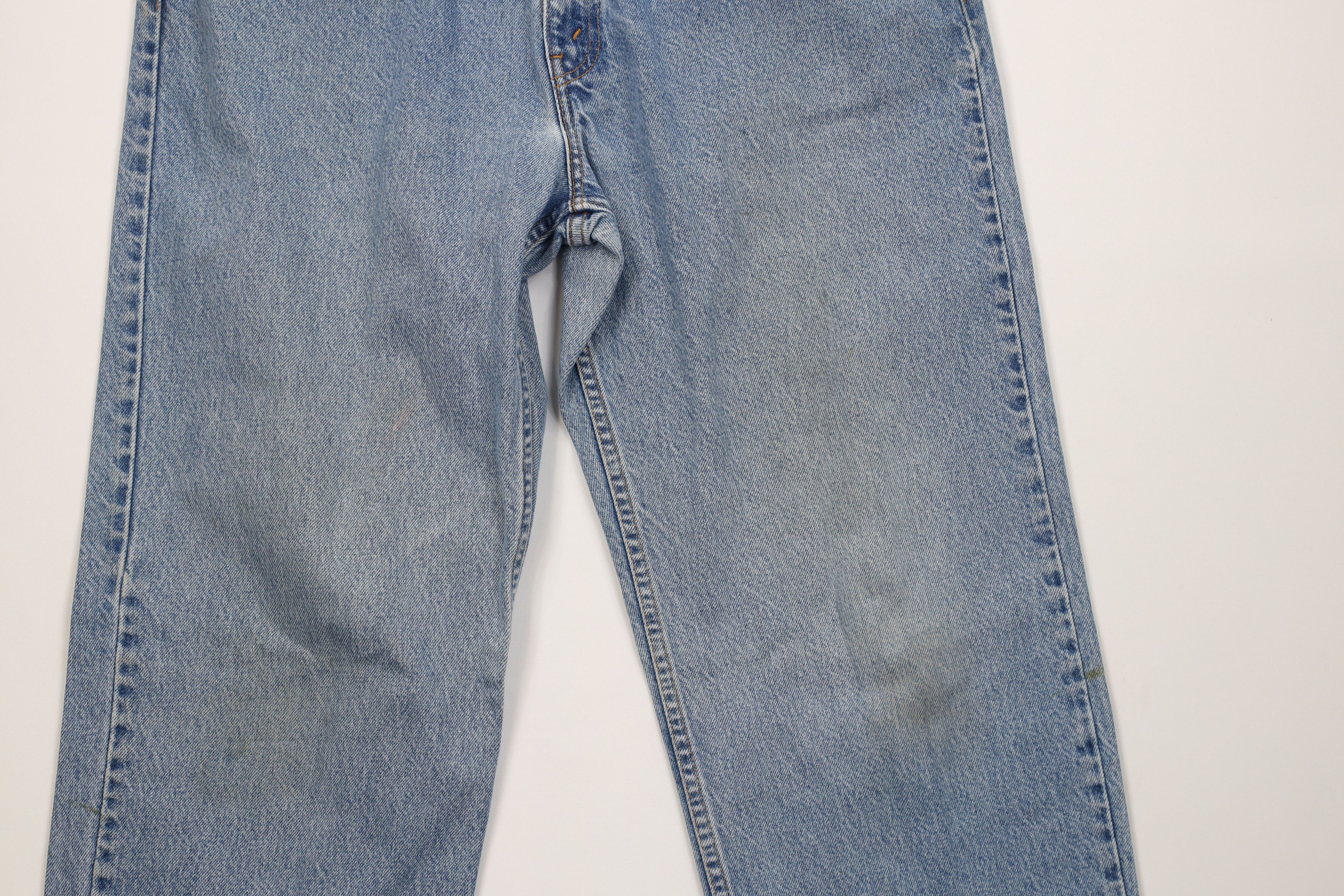 Levi's Vintage Y2K 2002 Levis Relaxed Fit Straight Leg Denim Jeans Size US 38 / EU 54 - 3 Thumbnail