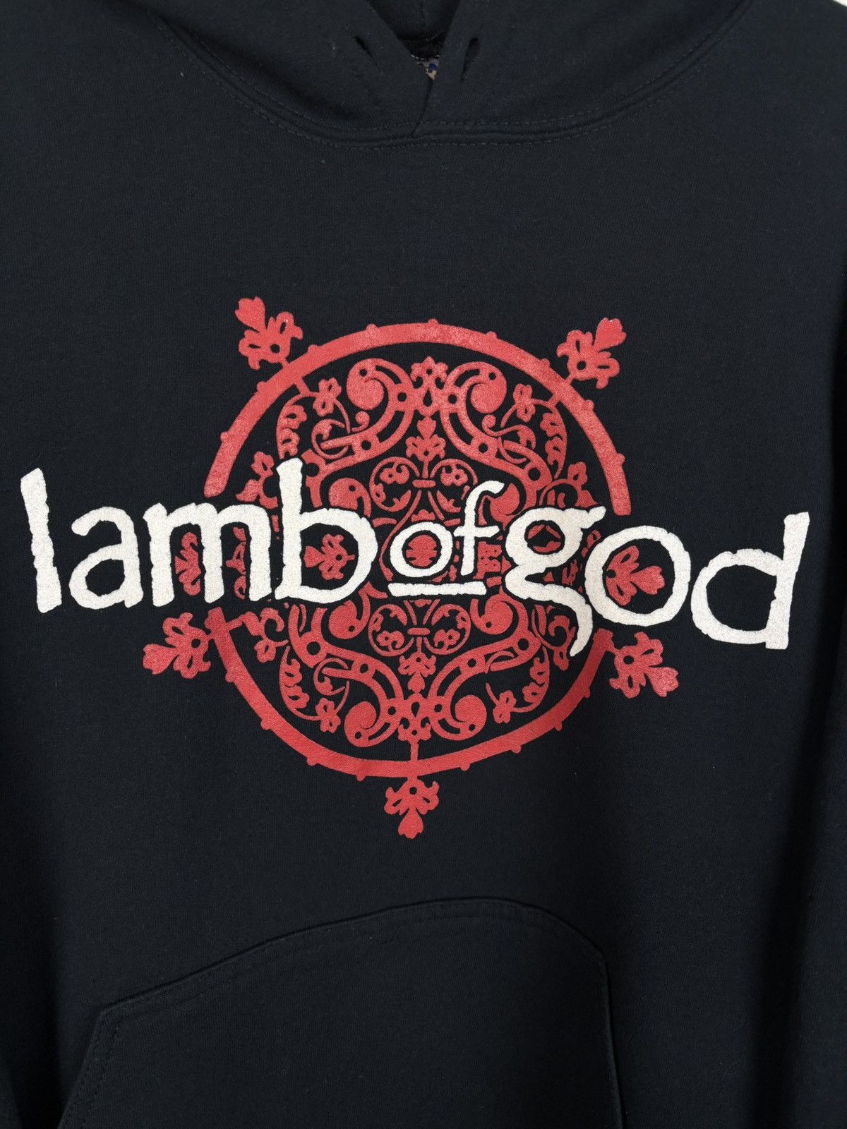 Band Tees Lamb Of God Pray For Blood Walk With Me In Hell Hoodie M Size US M / EU 48-50 / 2 - 2 Thumbnail