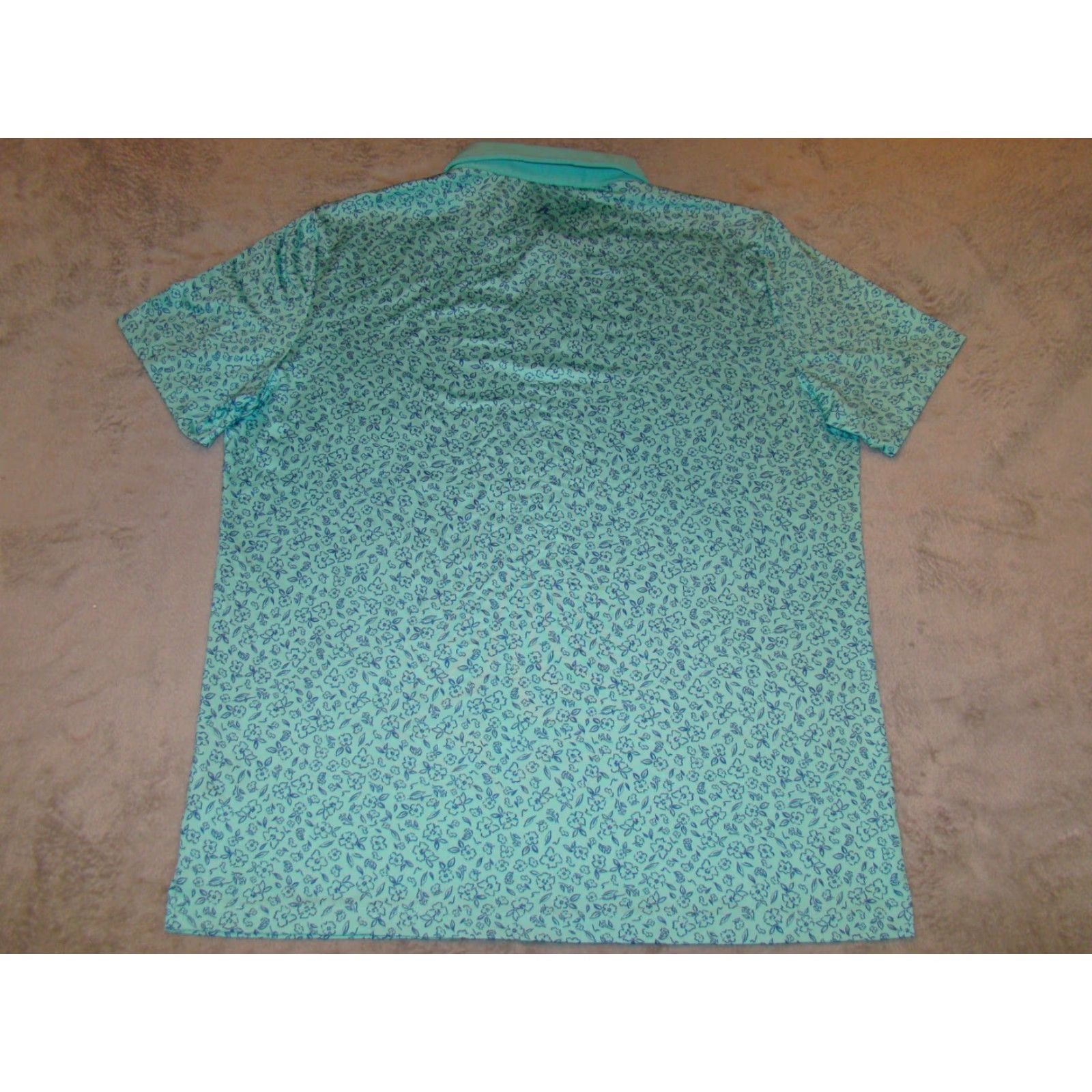 Vintage Redvanly Mens Polo Shirt Short Sleeve Golf Embroidered Blue Green L Casual, Activewear, Travel, Party/Cocktail Men Shirts Size US L / EU 52-54 / 3 - 6 Thumbnail