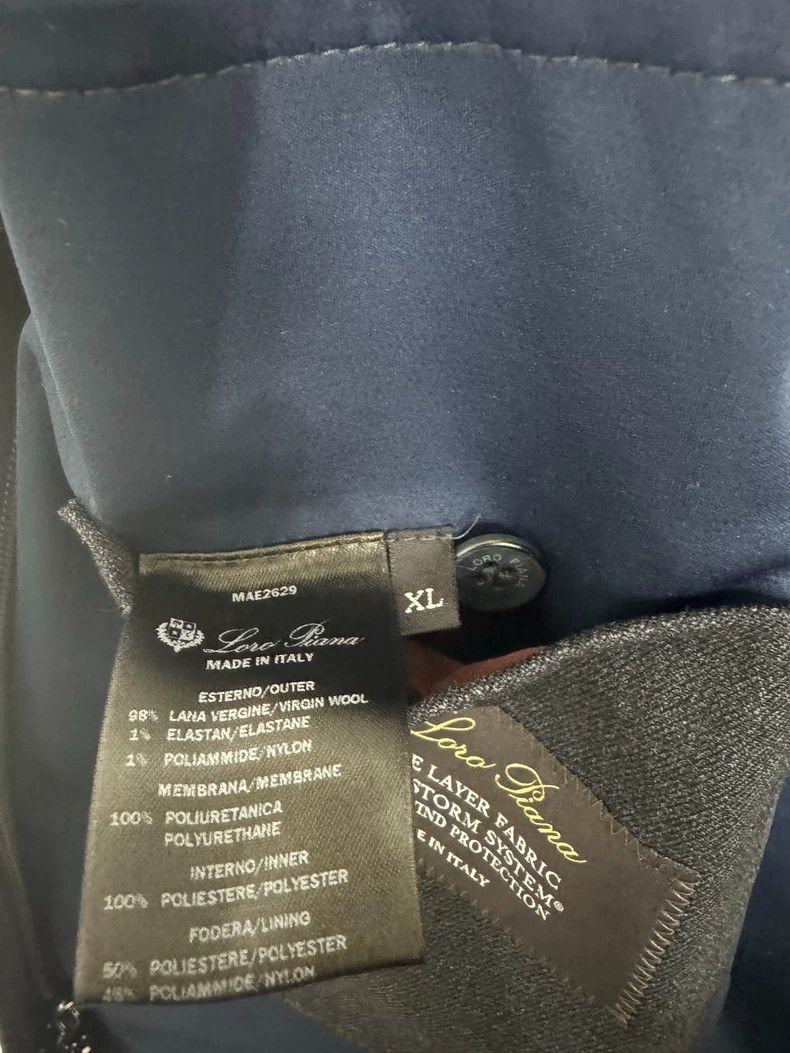 Loro Piana LORO PIANA A woolen coat Size US XL / EU 56 / 4 - 4 Thumbnail