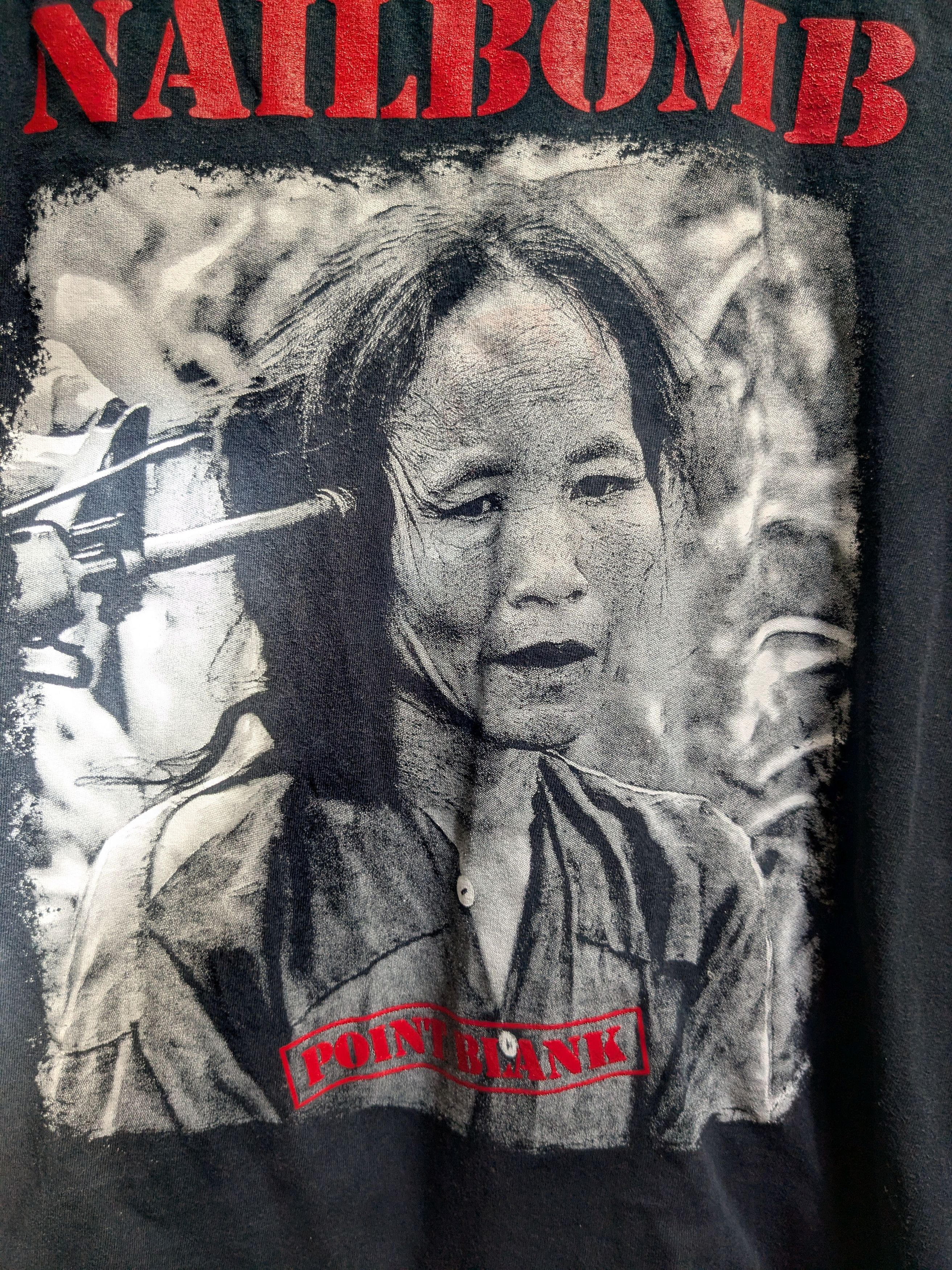 Vintage nailbomb point blank tshirt USA medium Size US M / EU 48-50 / 2 - 4 Thumbnail
